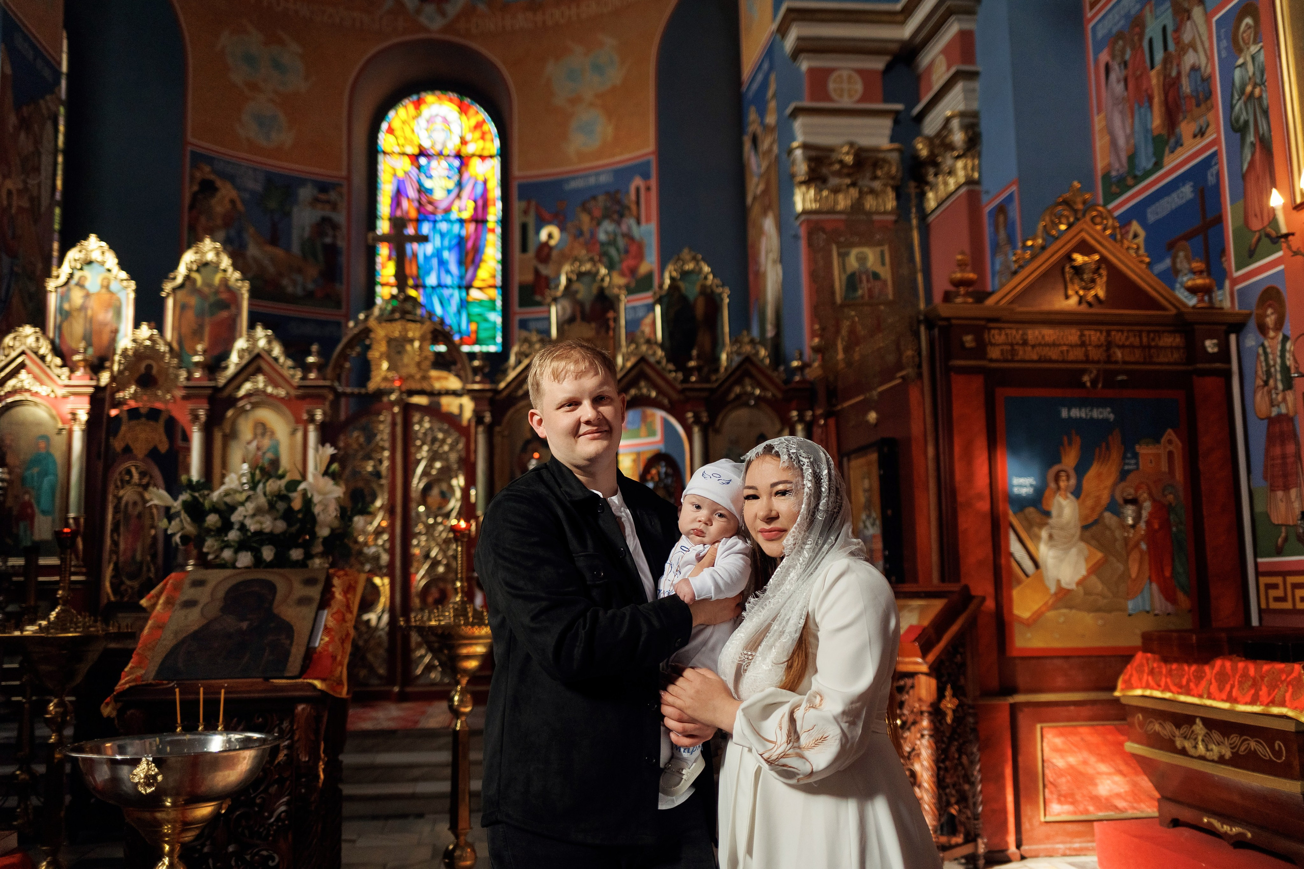 Хрещення Марка. Сімейний фотограф Вроцлав - Анна Цуканова