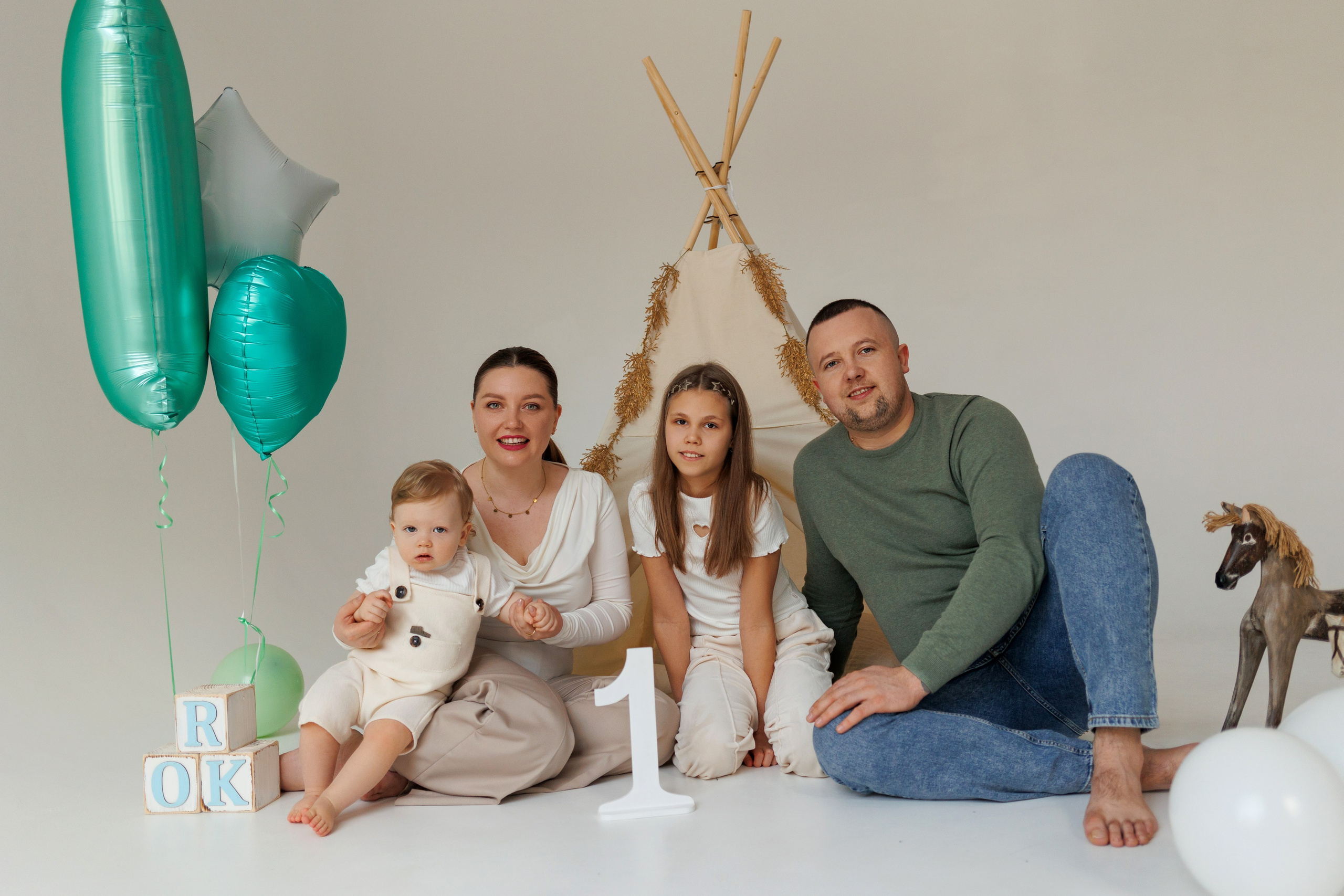 Фотосесія 1 рочок. Сімейний фотограф Вроцлав - Анна Цуканова