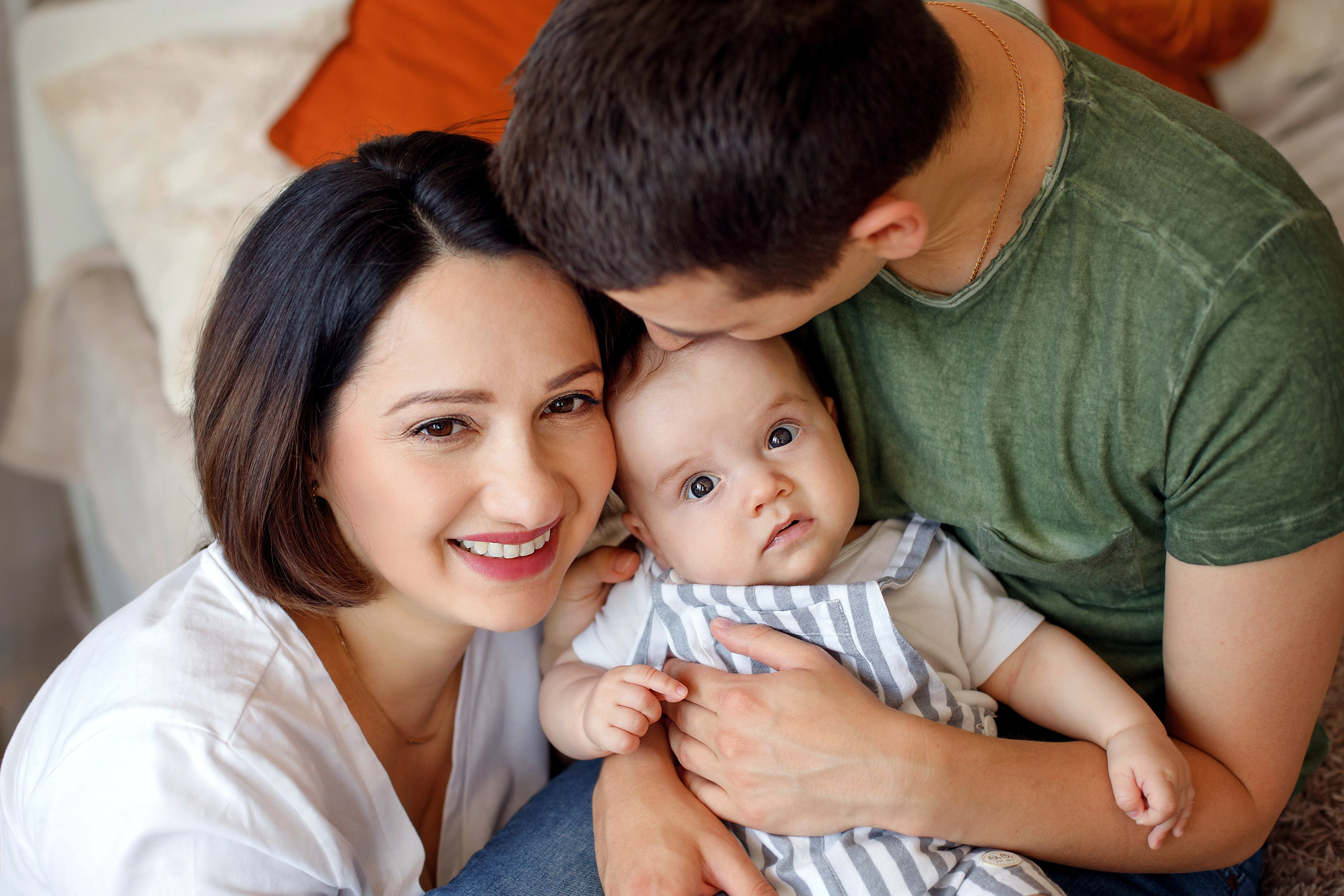 Сімейні зйомки в студії. Сімейний фотограф Вроцлав - Анна Цуканова