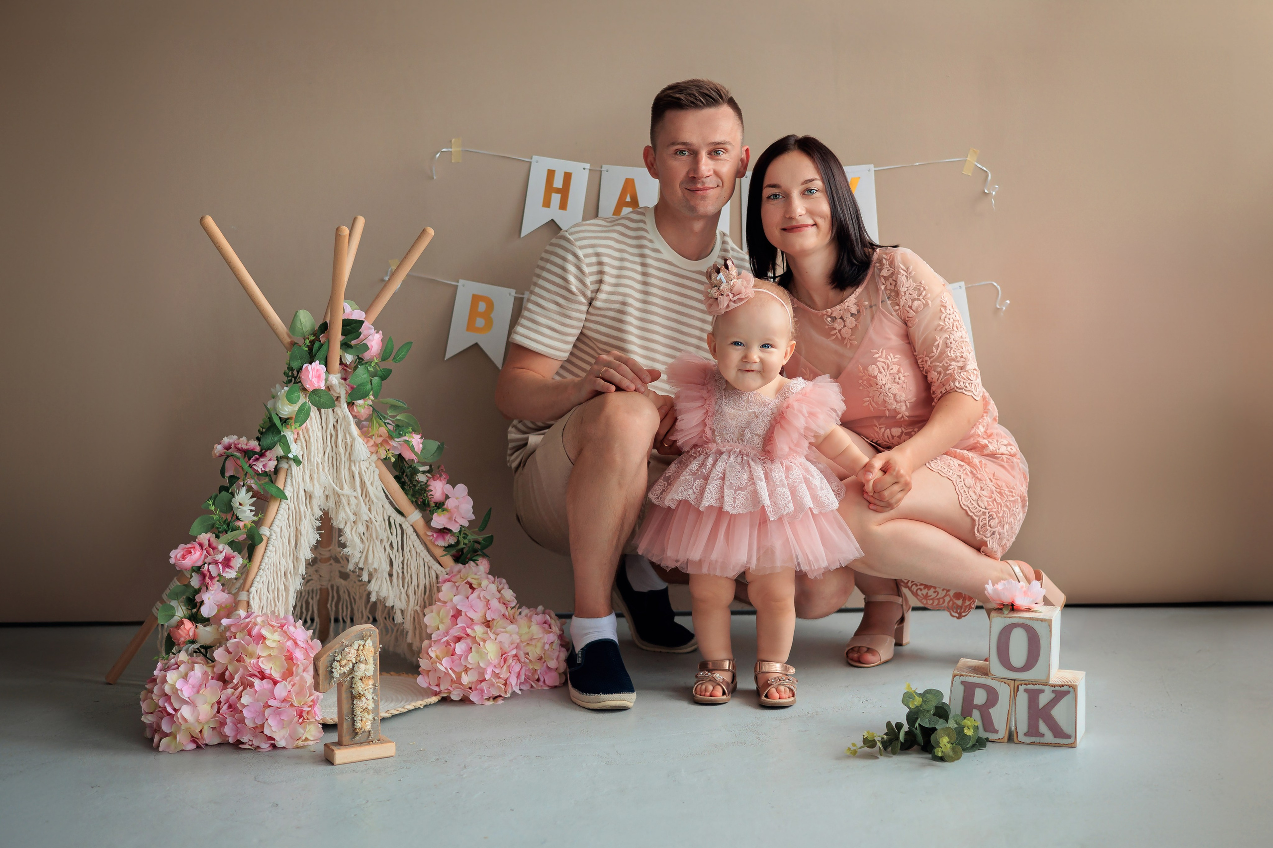 Фотосесія 1 рочок. Сімейний фотограф Вроцлав - Анна Цуканова