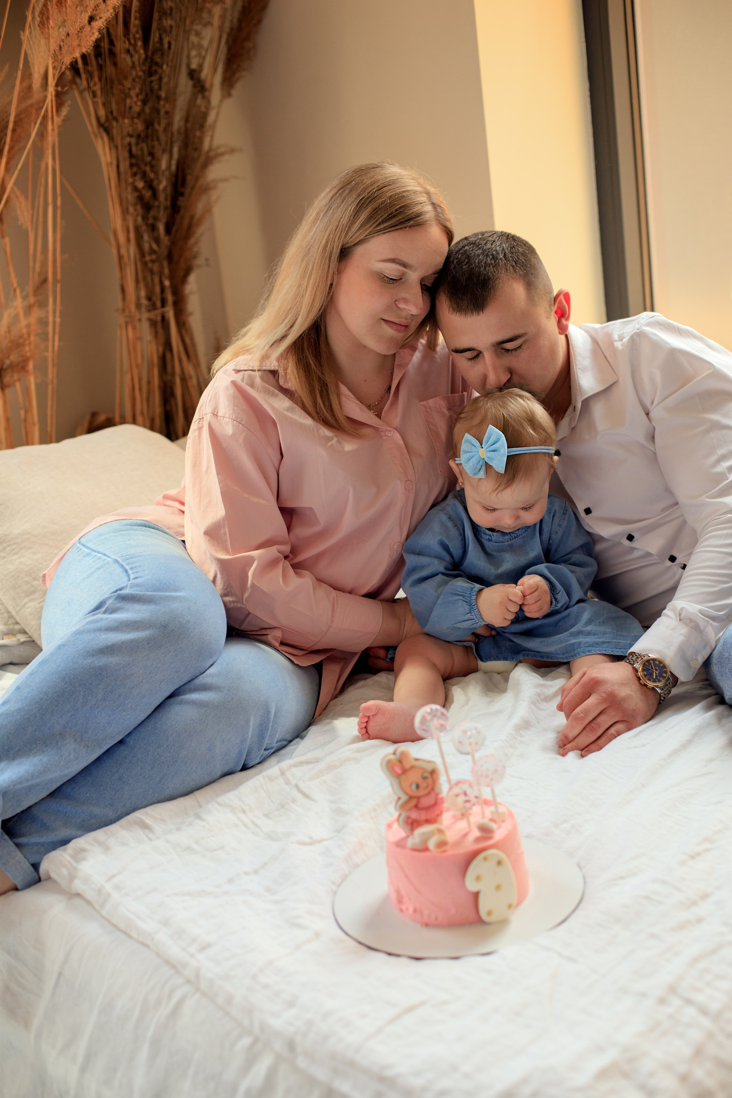 Сімейні зйомки в студії. Сімейний фотограф Вроцлав - Анна Цуканова