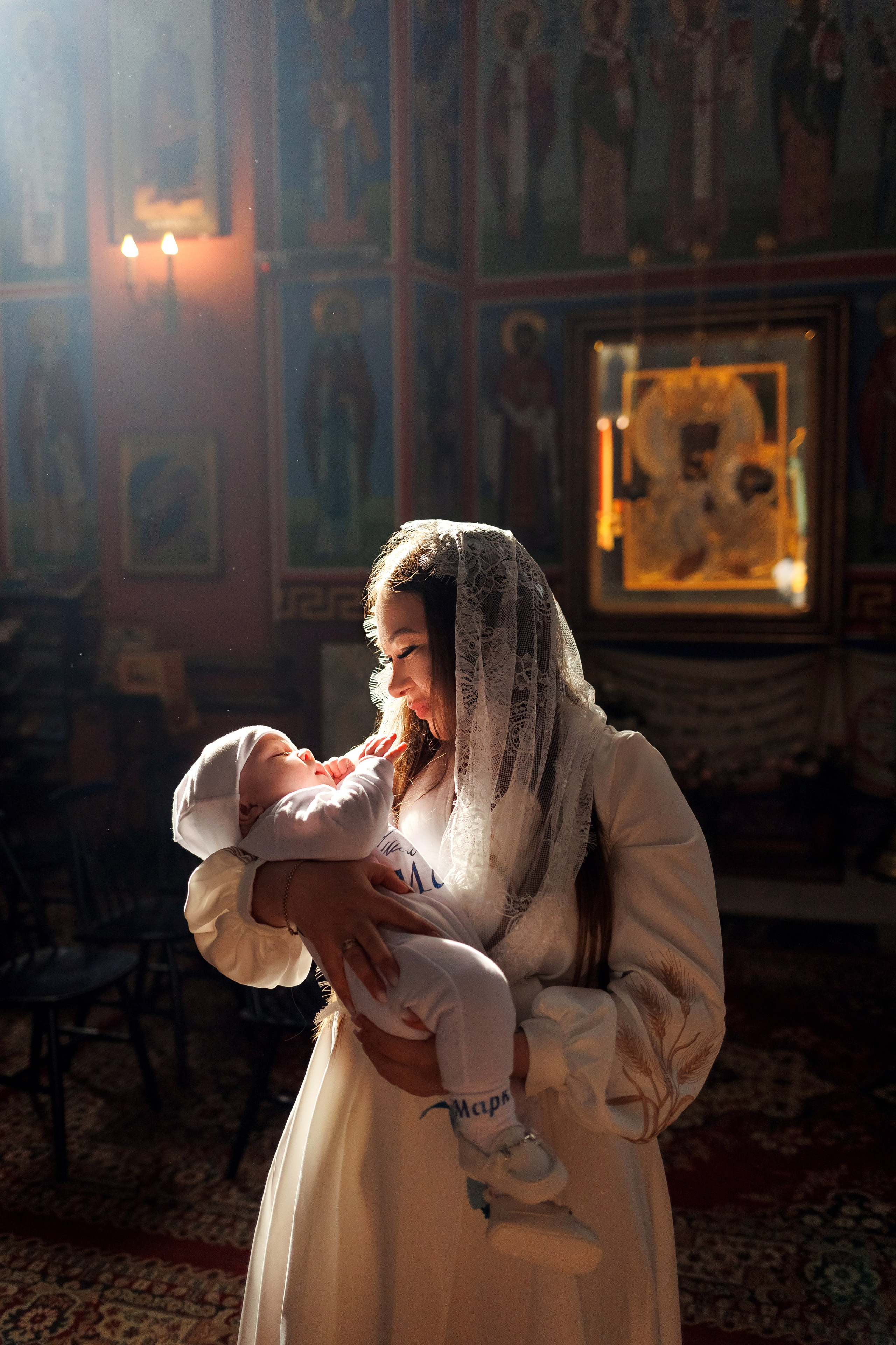 Хрещення Марка. Сімейний фотограф Вроцлав - Анна Цуканова
