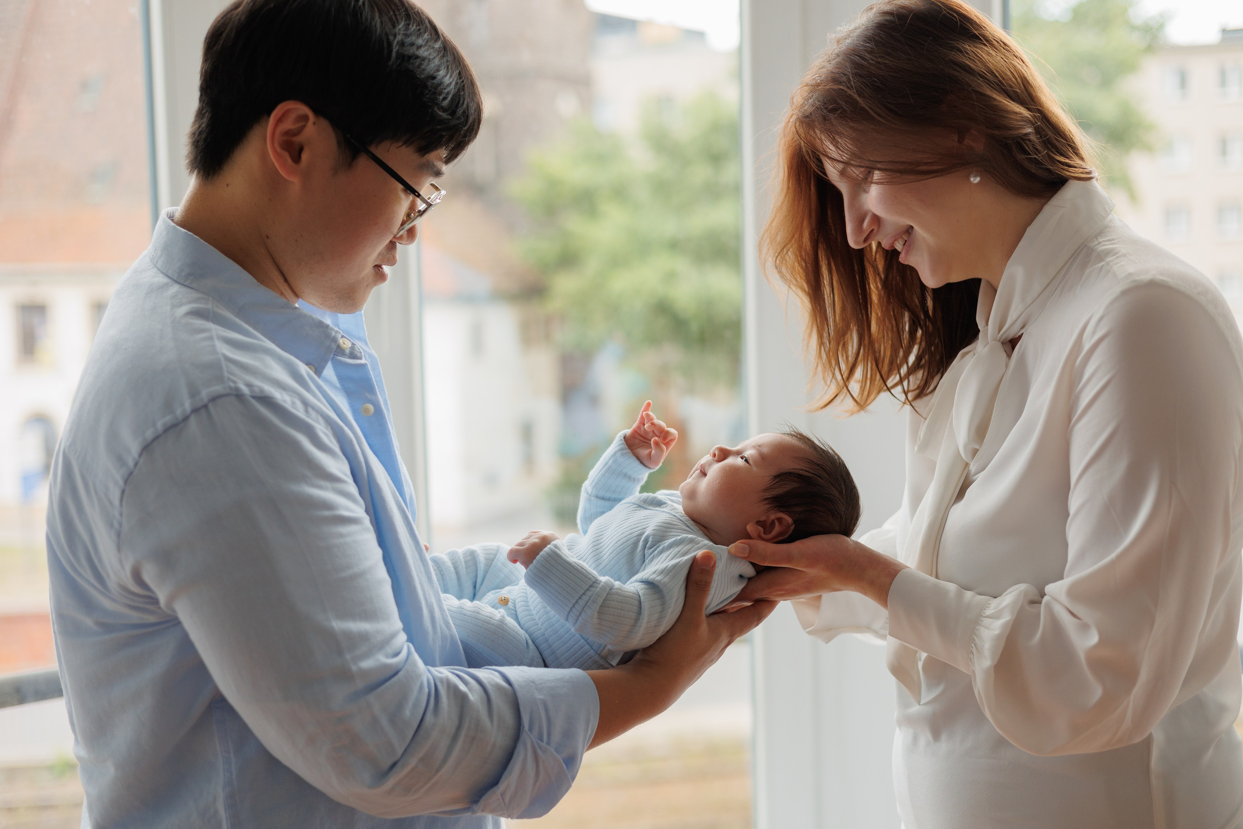 Сімейні зйомки в студії. Сімейний фотограф Вроцлав - Анна Цуканова