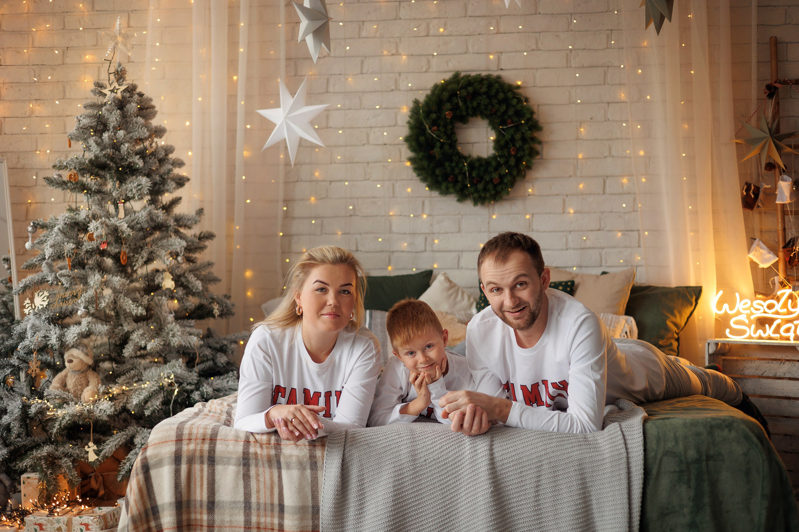 Сімейні зйомки в студії. Сімейний фотограф Вроцлав - Анна Цуканова