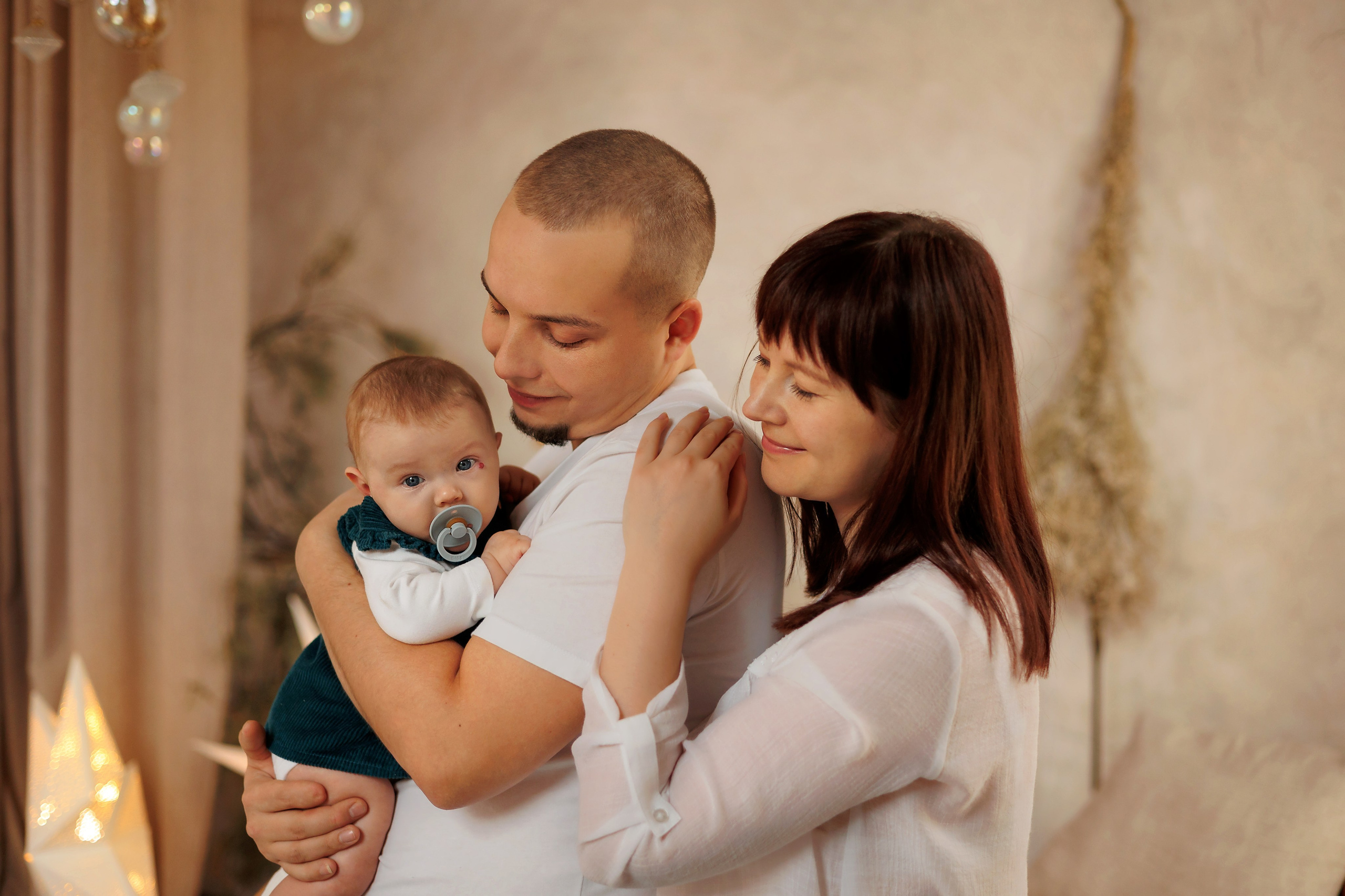 Сімейні зйомки в студії. Сімейний фотограф Вроцлав - Анна Цуканова