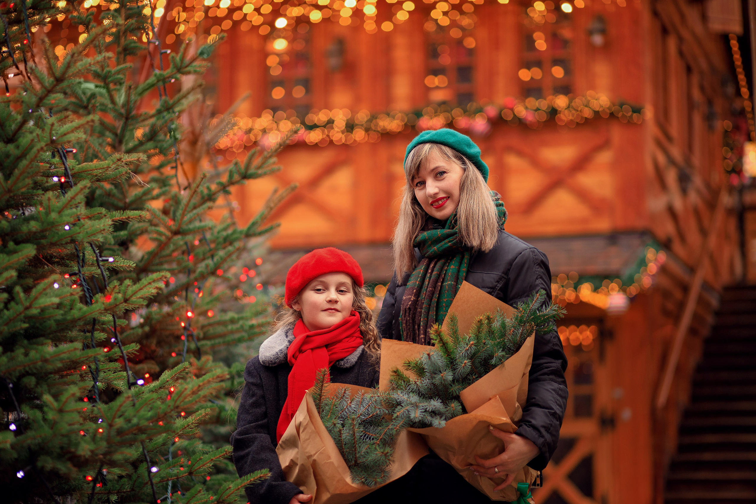 Різдвяна зйомка у Вроцлаві. Сімейний фотограф Вроцлав - Анна Цуканова