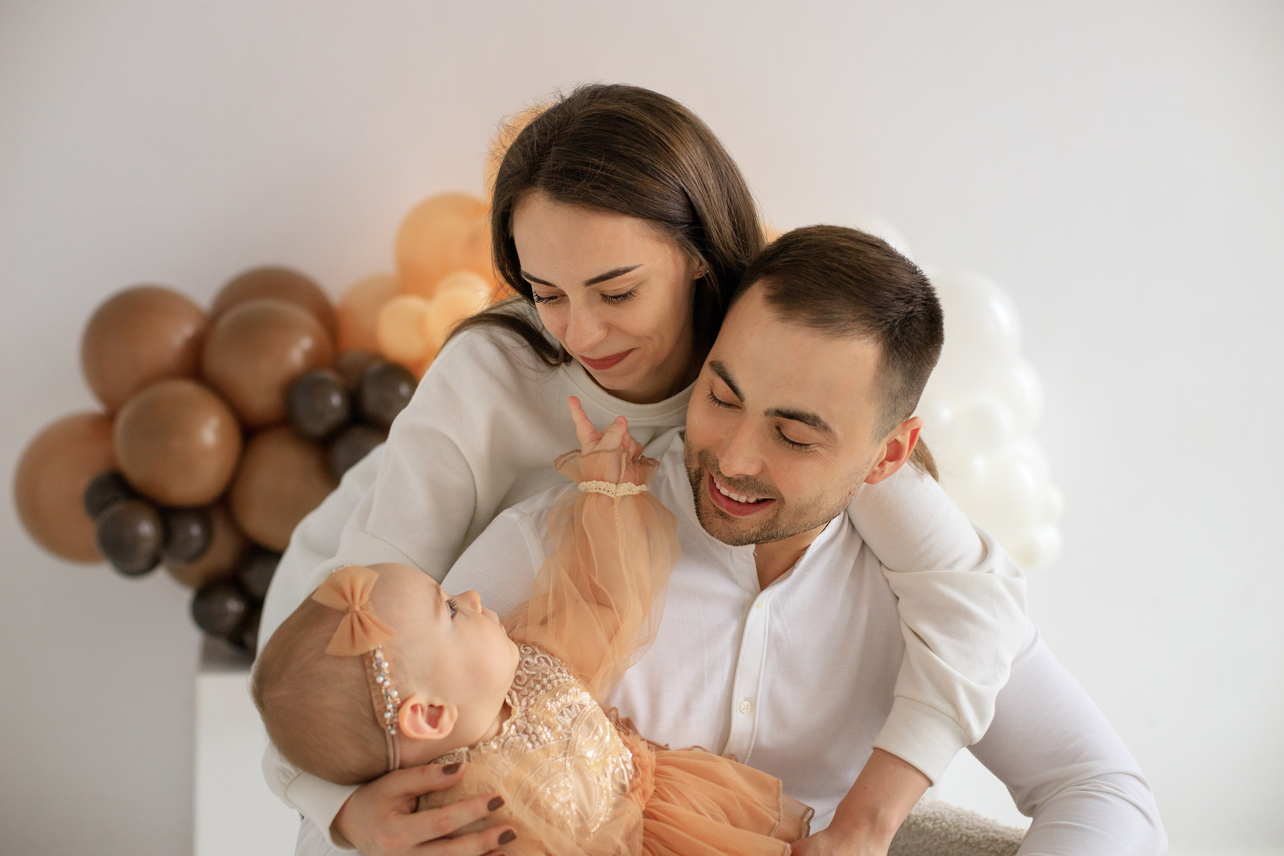 Сімейні зйомки в студії. Сімейний фотограф Вроцлав - Анна Цуканова