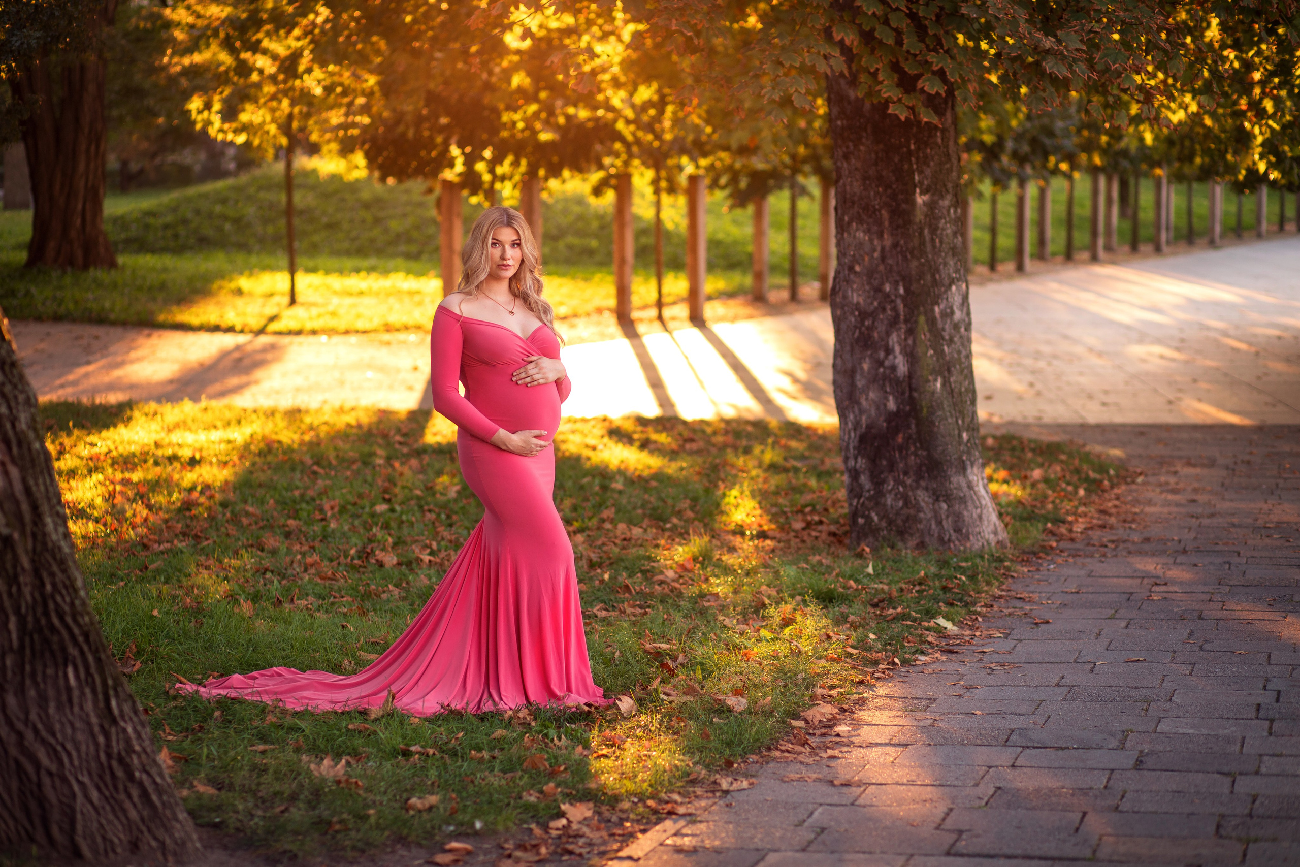 Фотосесія вагітності в місті. Сімейний фотограф Вроцлав - Анна Цуканова