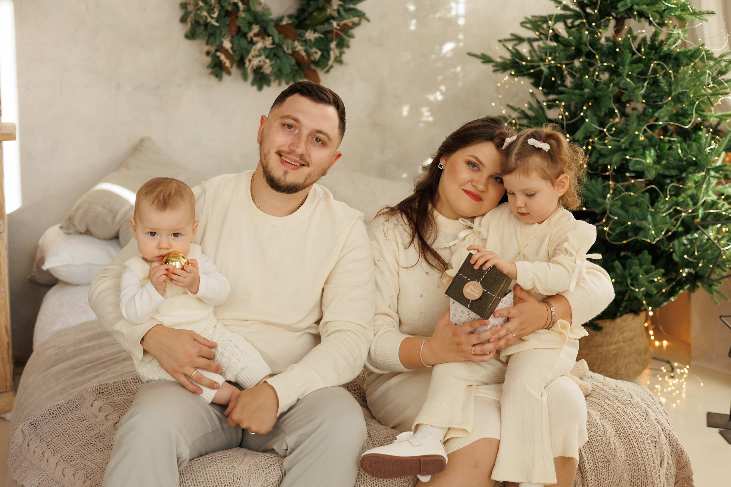 Різдвяні фотосесії 2025. Сімейний фотограф Вроцлав - Анна Цуканова