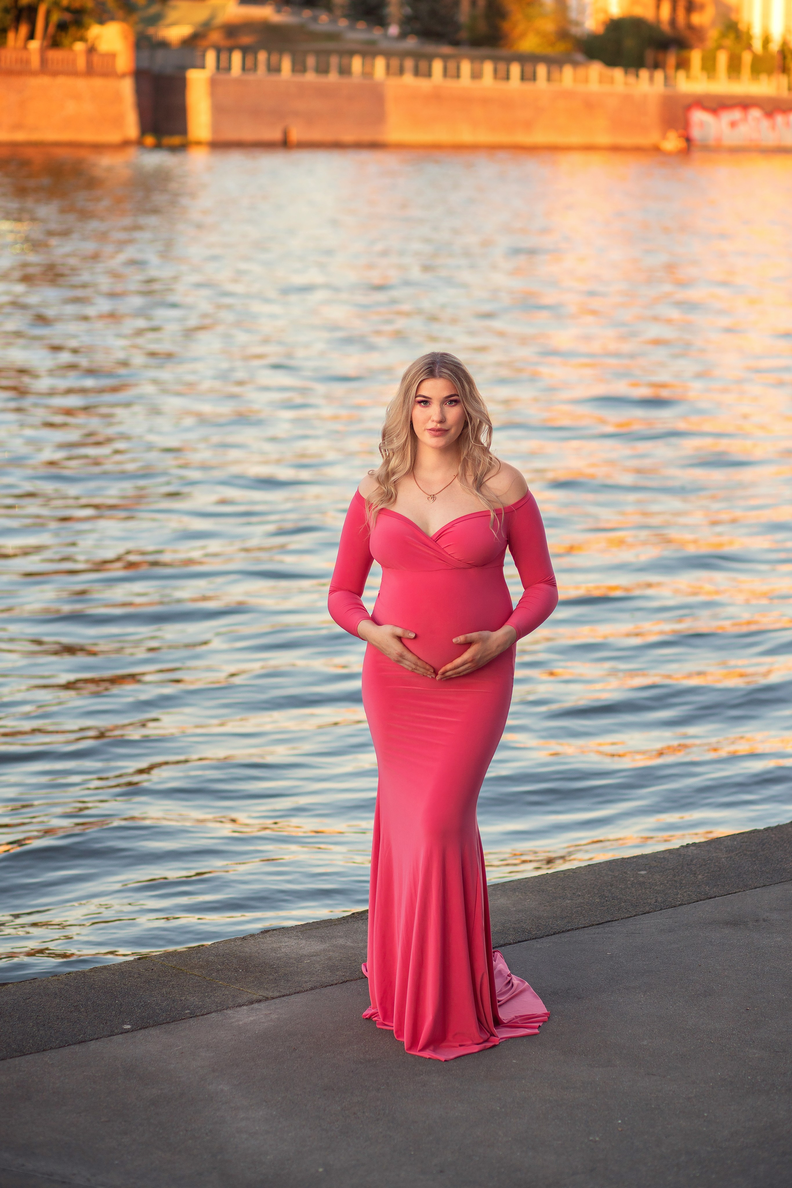 Фотосесія вагітності в місті. Сімейний фотограф Вроцлав - Анна Цуканова