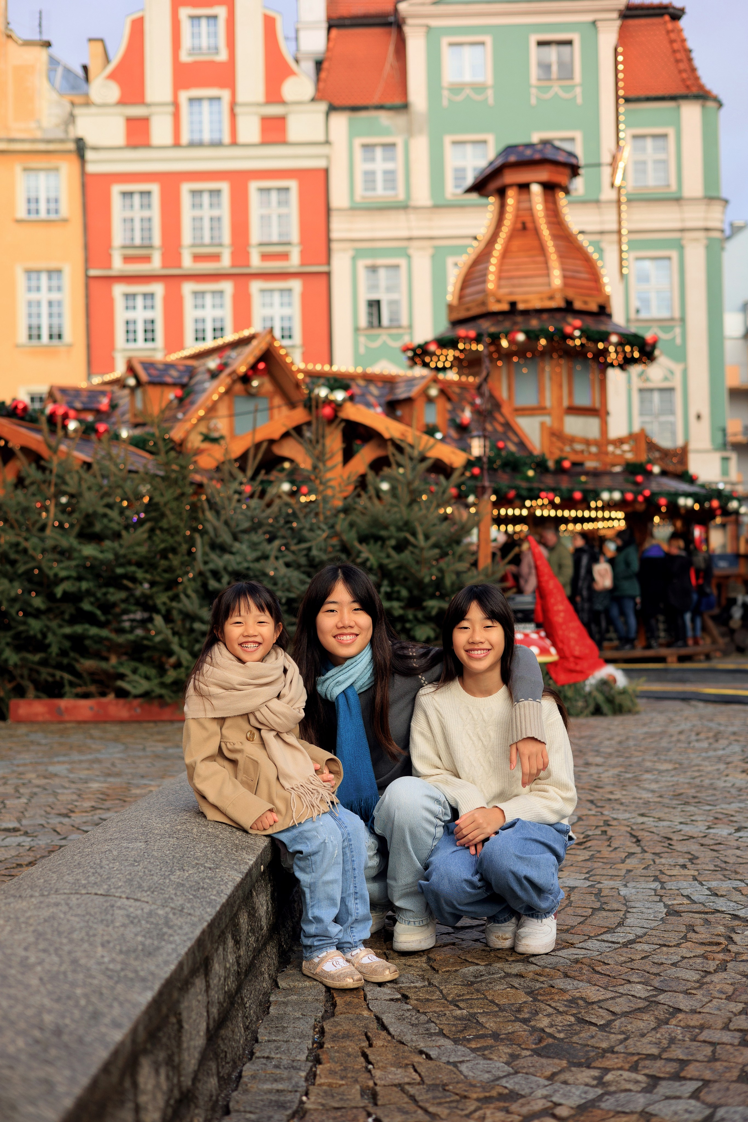Різдвяна зйомка у Вроцлаві. Сімейний фотограф Вроцлав - Анна Цуканова