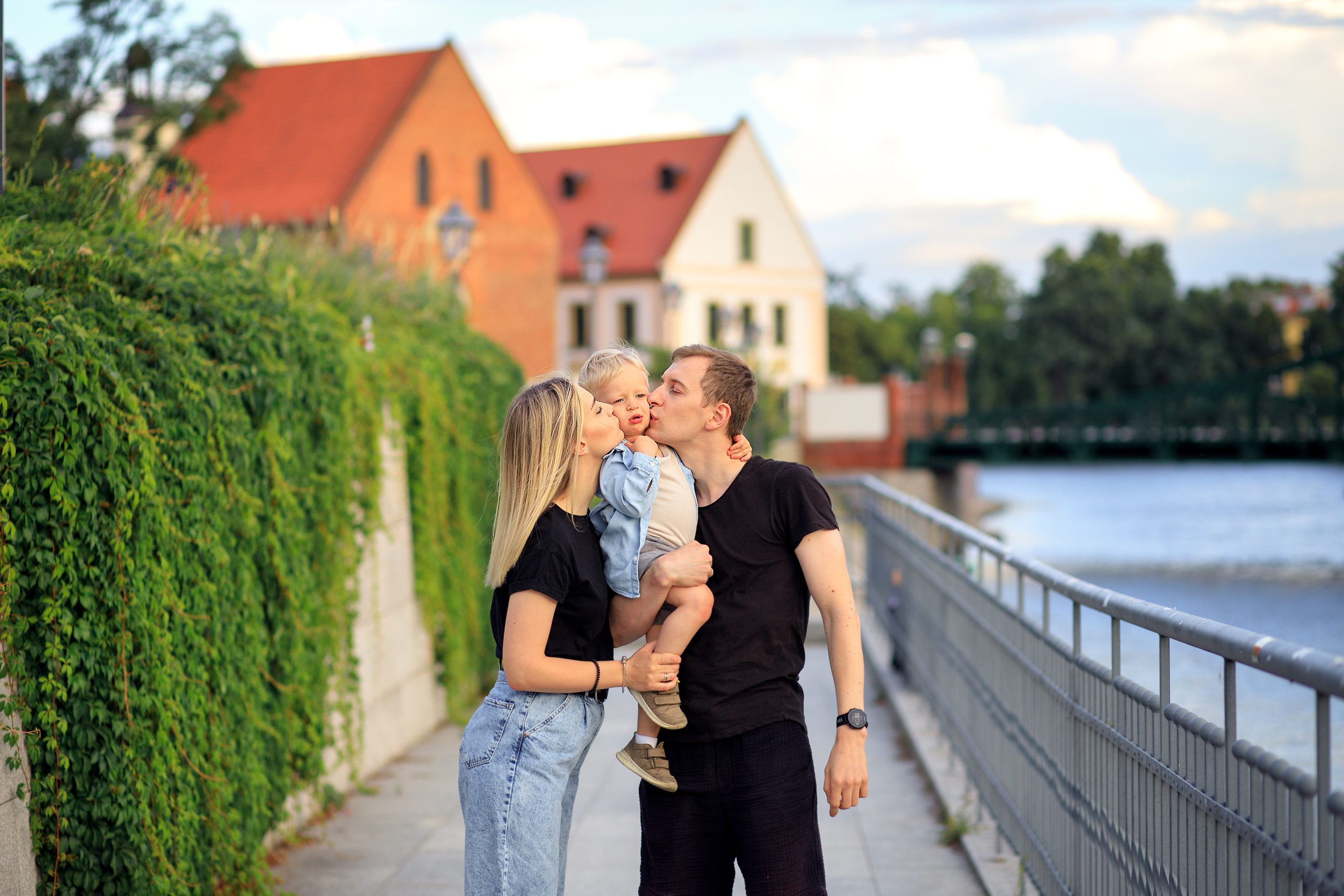 Сімейні зйомки на вулиці. Сімейний фотограф Вроцлав - Анна Цуканова