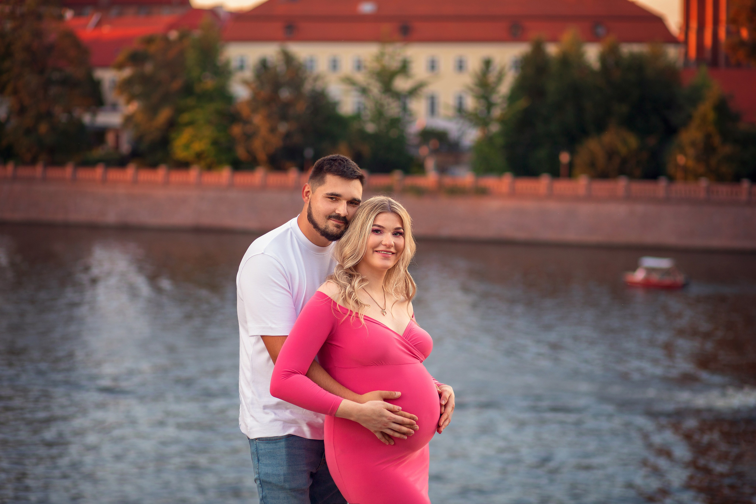 Фотосесія вагітності в місті. Сімейний фотограф Вроцлав - Анна Цуканова