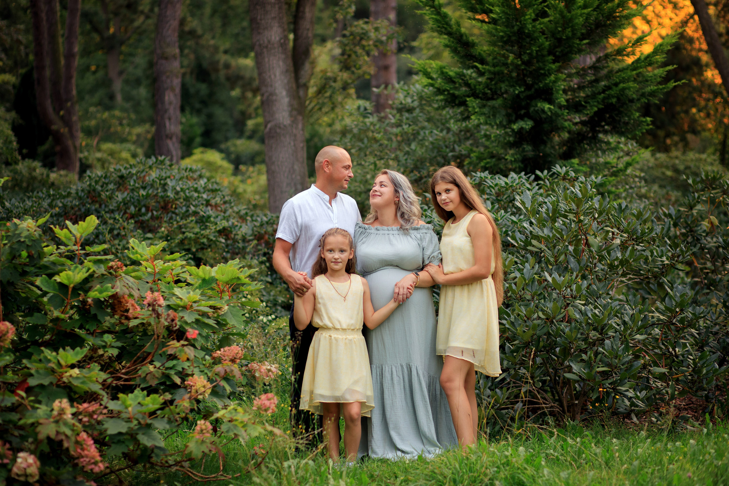 Вартість фотосесії вагітності. Сімейний фотограф Вроцлав - Анна Цуканова