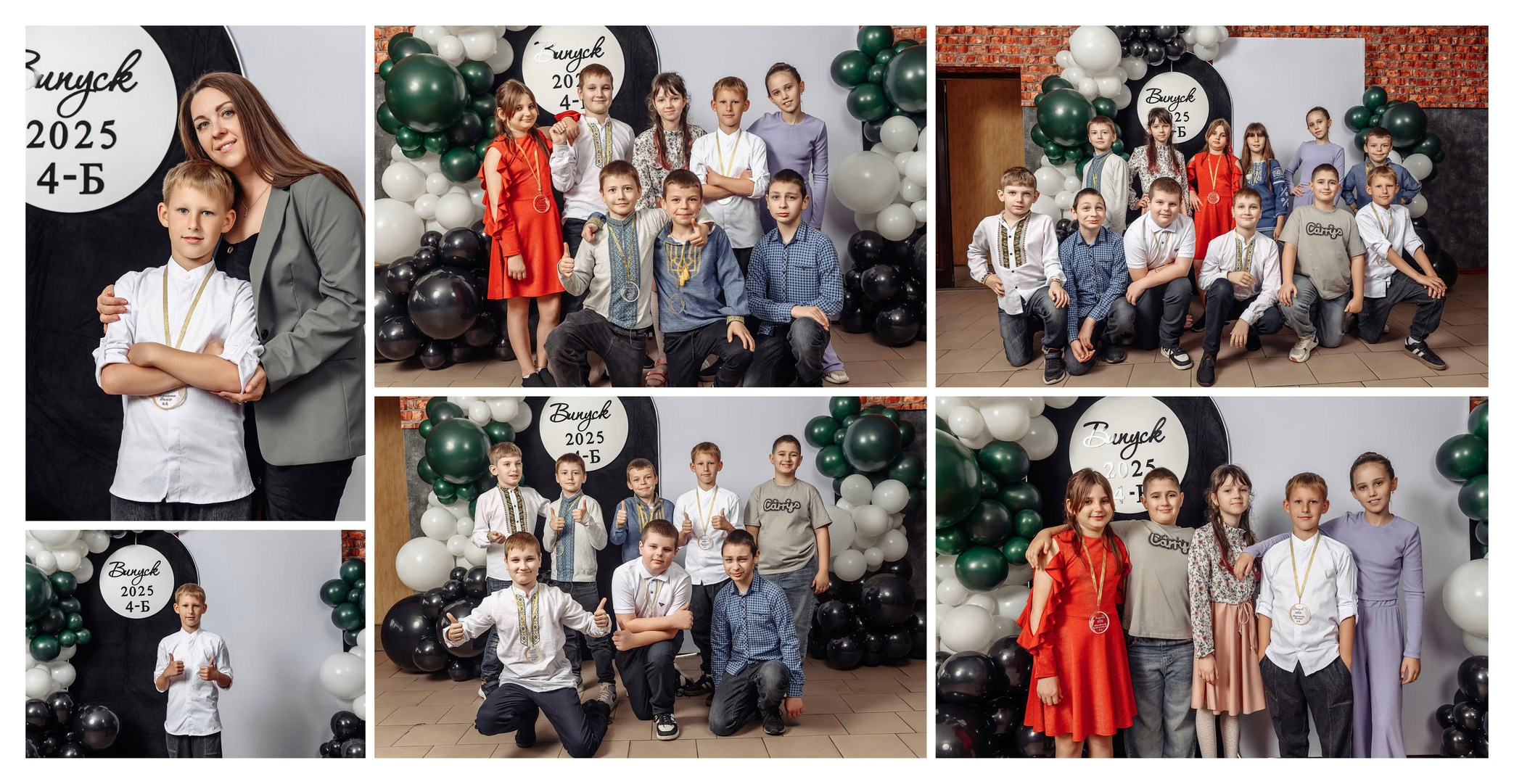 Випускні альбоми - 4 клас. Фотограф — Юрій Носач | Весільна, сімейна, дитяча, випускна зйомка, фотокниги | Канів, Черкаси, Київ