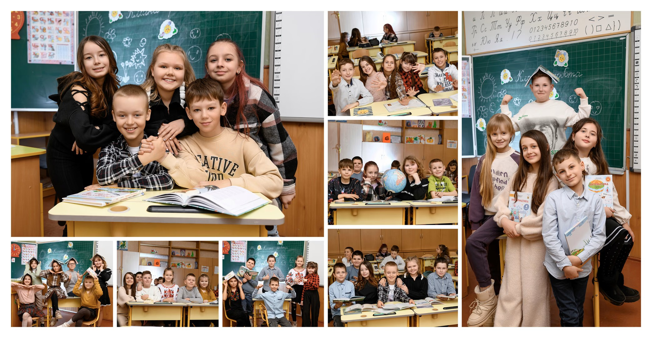 Випускні альбоми - 4 клас. Фотограф — Юрій Носач | Весільна, сімейна, дитяча, випускна зйомка, фотокниги | Канів, Черкаси, Київ