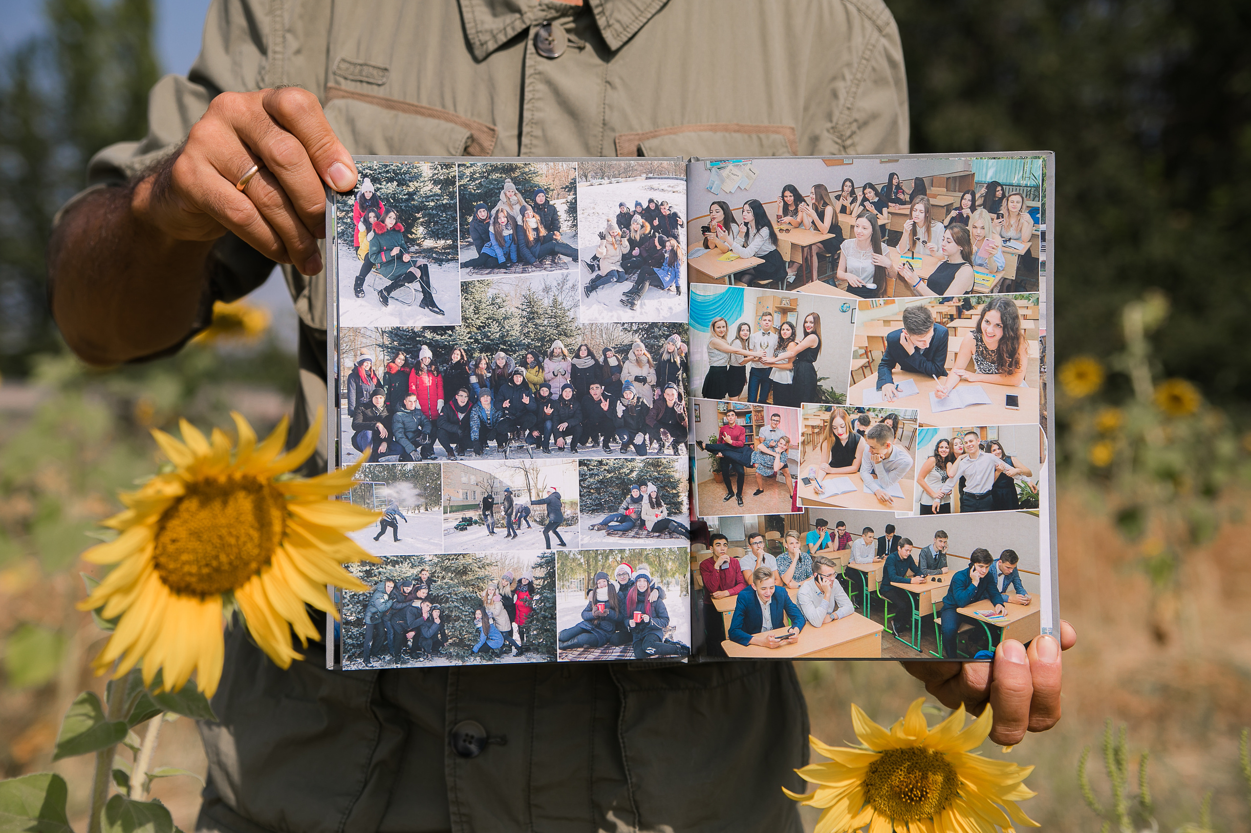 Фотокнига с журнальными листами. Школьный и детский фотограф в Николаеве Плужникова Наталья