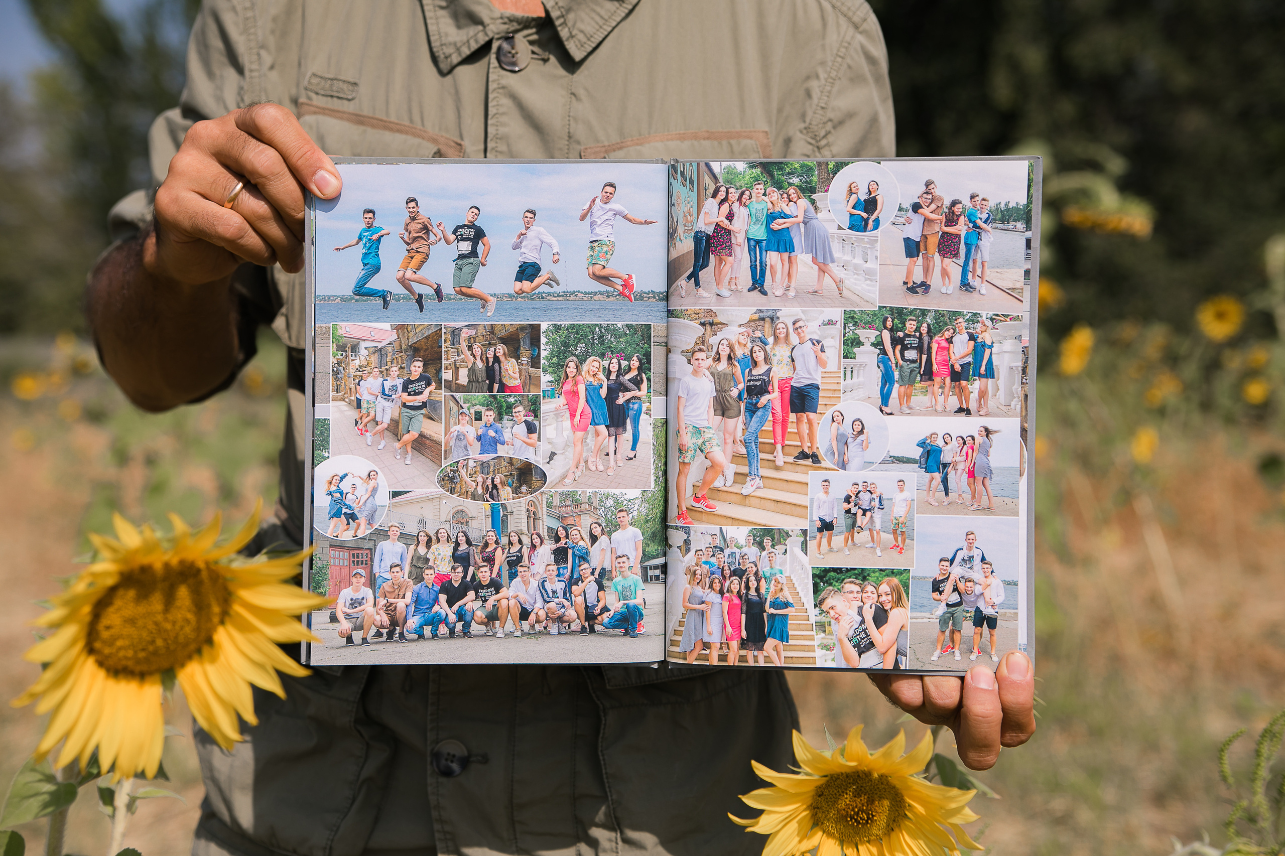 Фотокнига с журнальными листами. Школьный и детский фотограф в Николаеве Плужникова Наталья