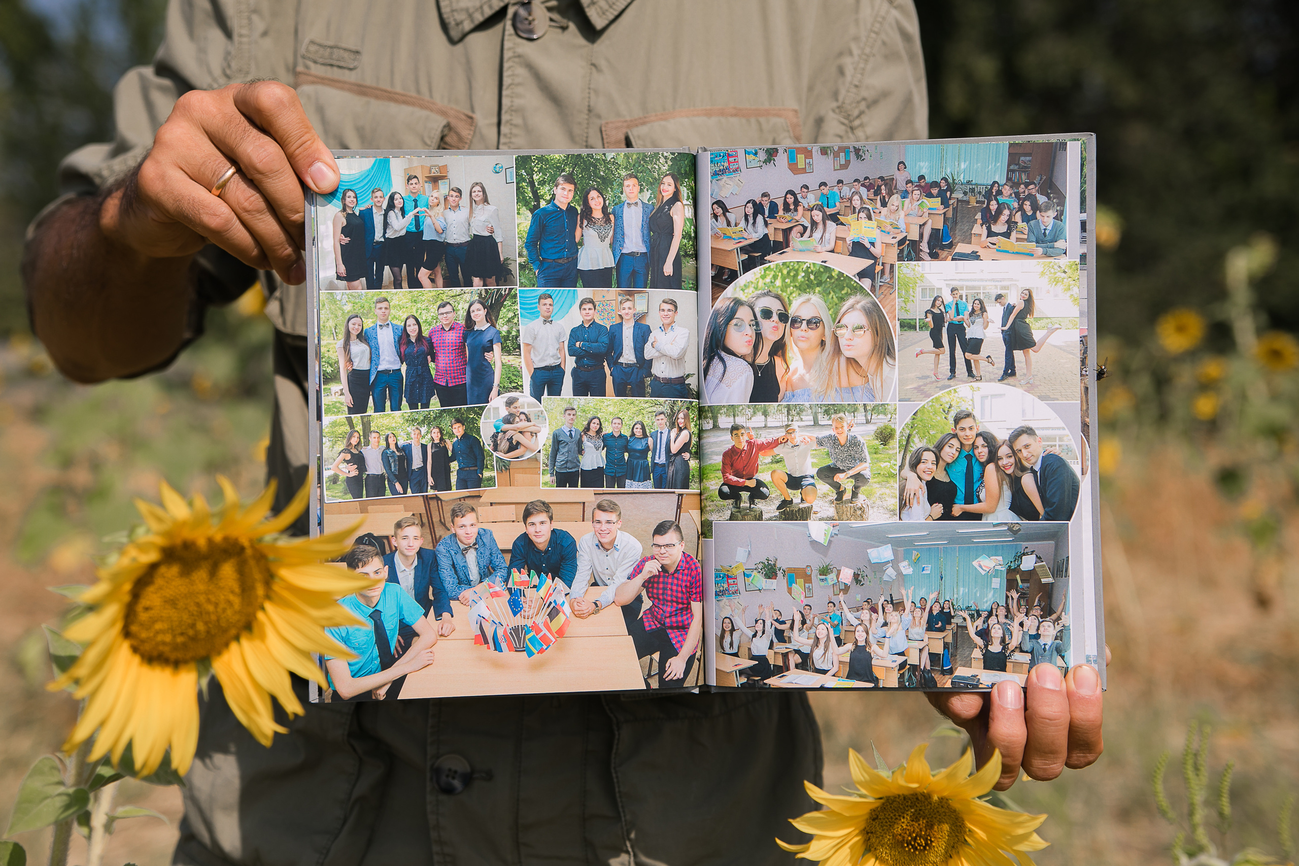 Фотокнига с журнальными листами. Школьный и детский фотограф в Николаеве Плужникова Наталья
