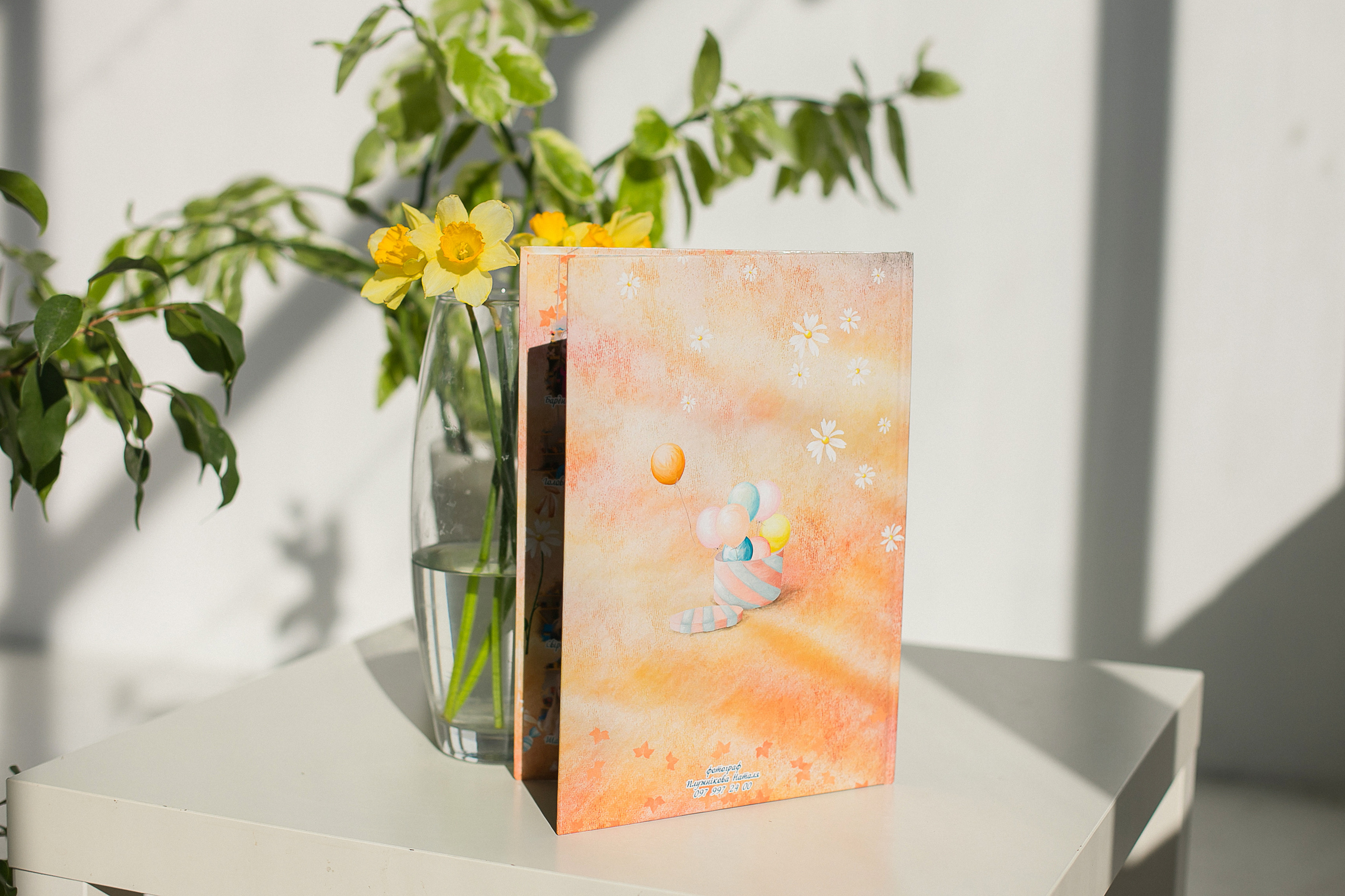 Планшет Шарики 1 разворот. Школьный и детский фотограф в Николаеве Плужникова Наталья