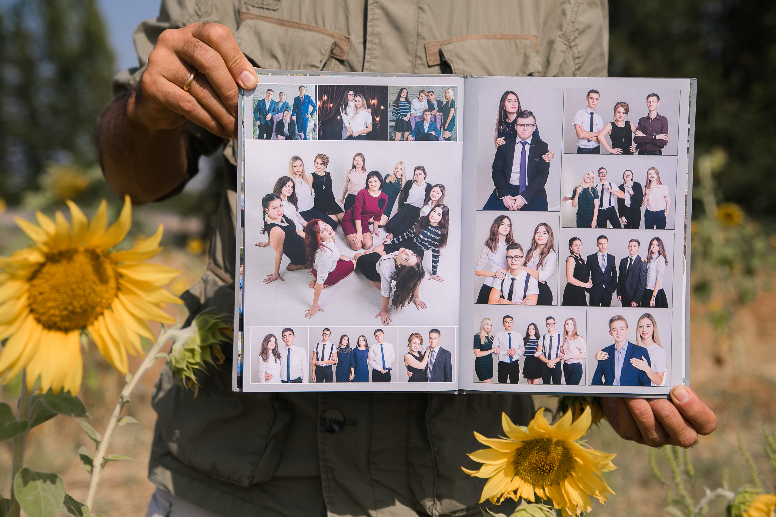 Фотокнига с журнальными листами. Школьный и детский фотограф в Николаеве Плужникова Наталья