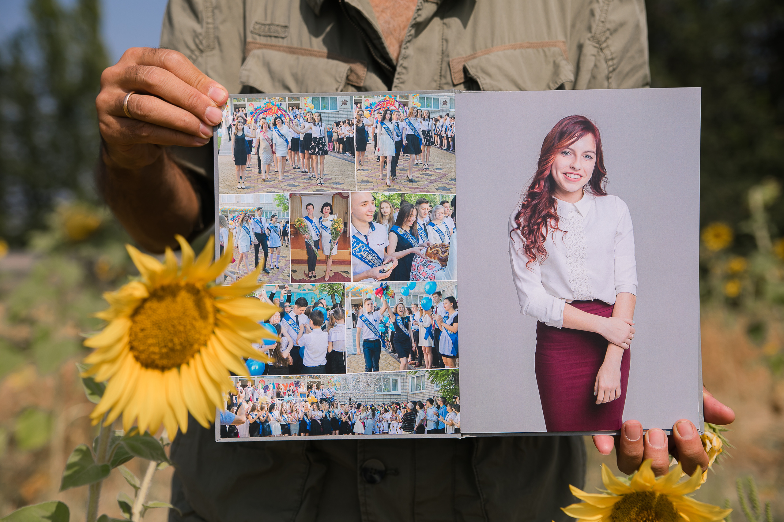 Фотокнига с журнальными листами. Школьный и детский фотограф в Николаеве Плужникова Наталья