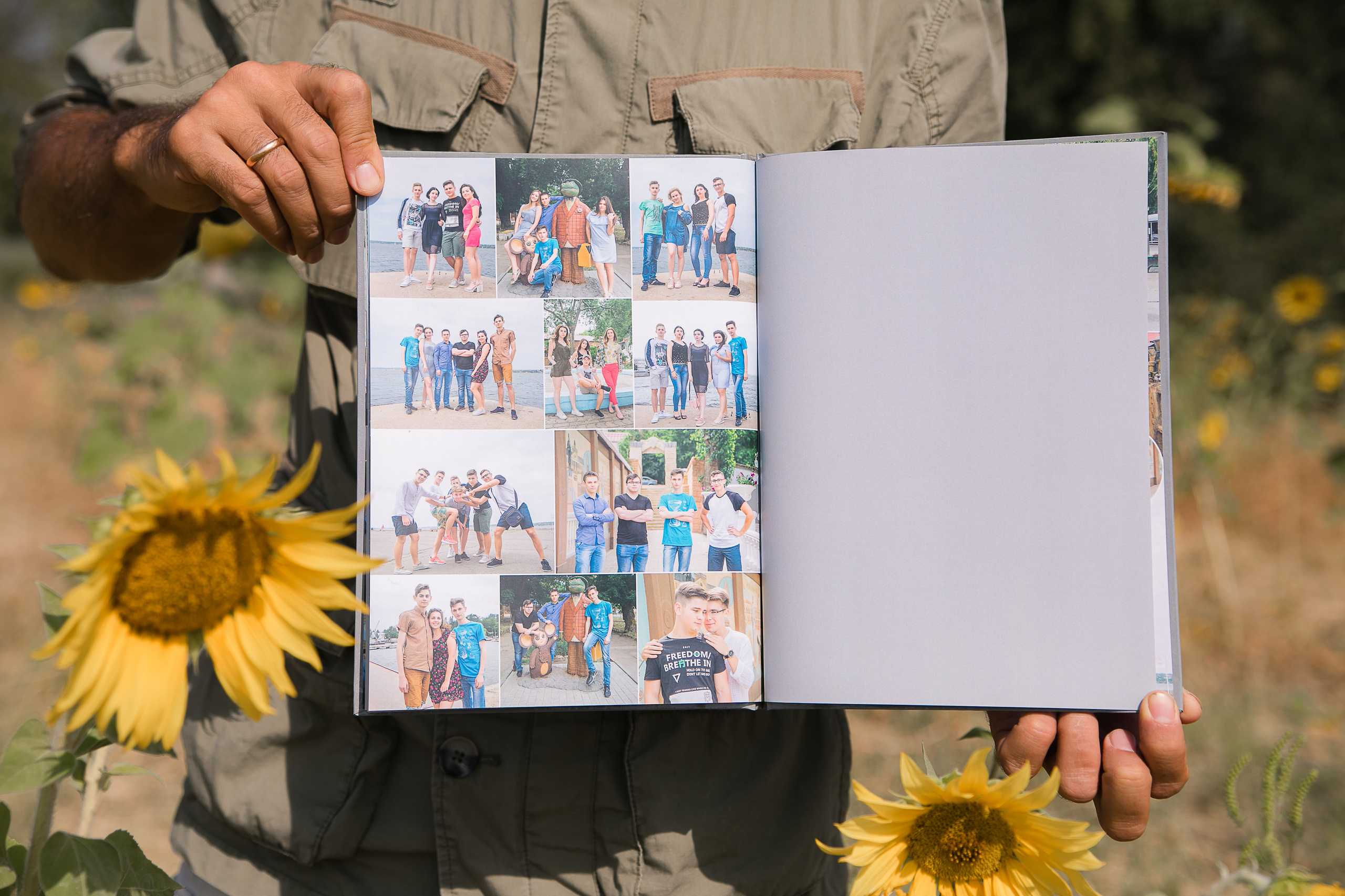 Фотокнига с журнальными листами. Школьный и детский фотограф в Николаеве Плужникова Наталья