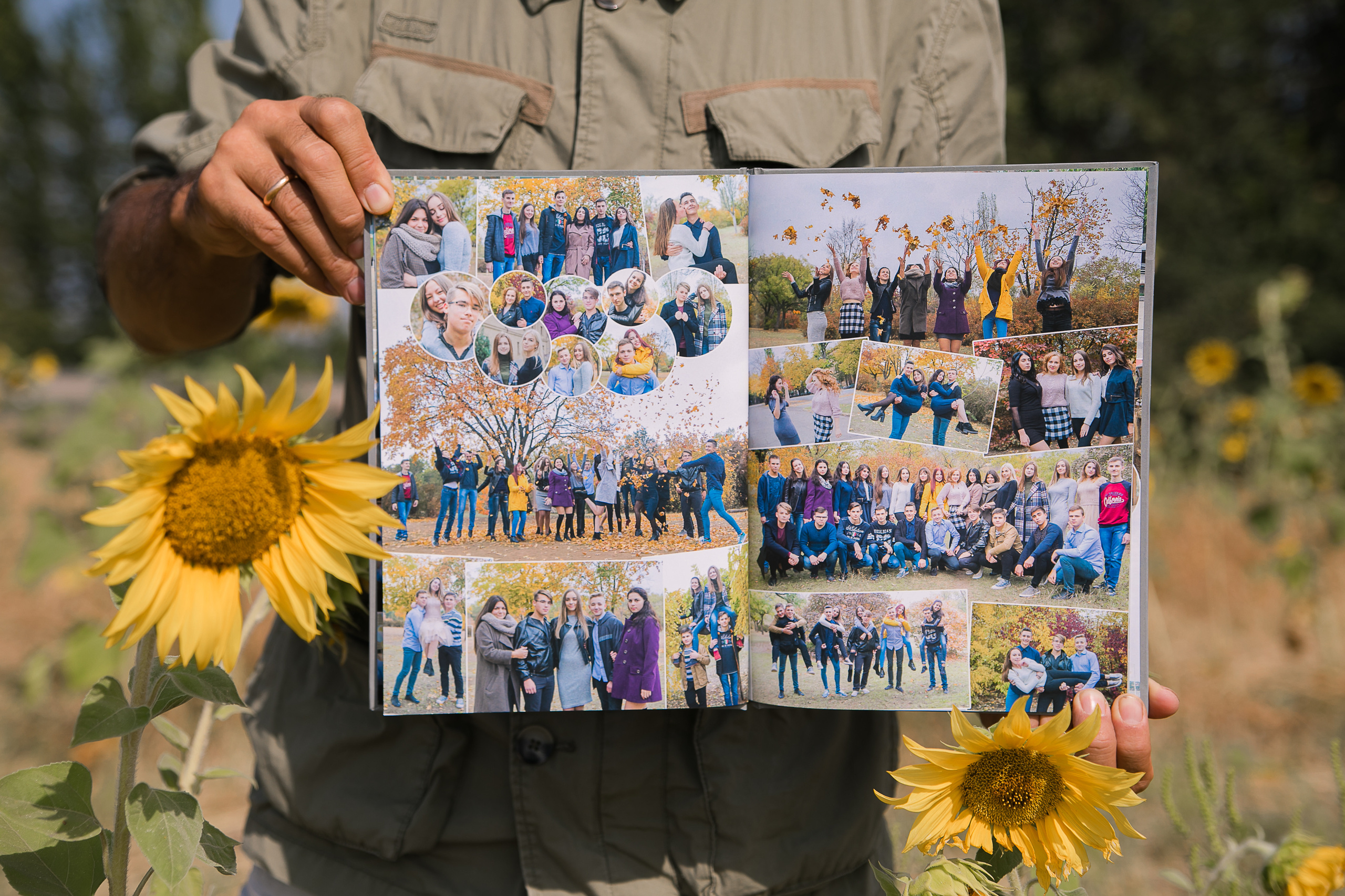 Фотокнига с журнальными листами. Школьный и детский фотограф в Николаеве Плужникова Наталья