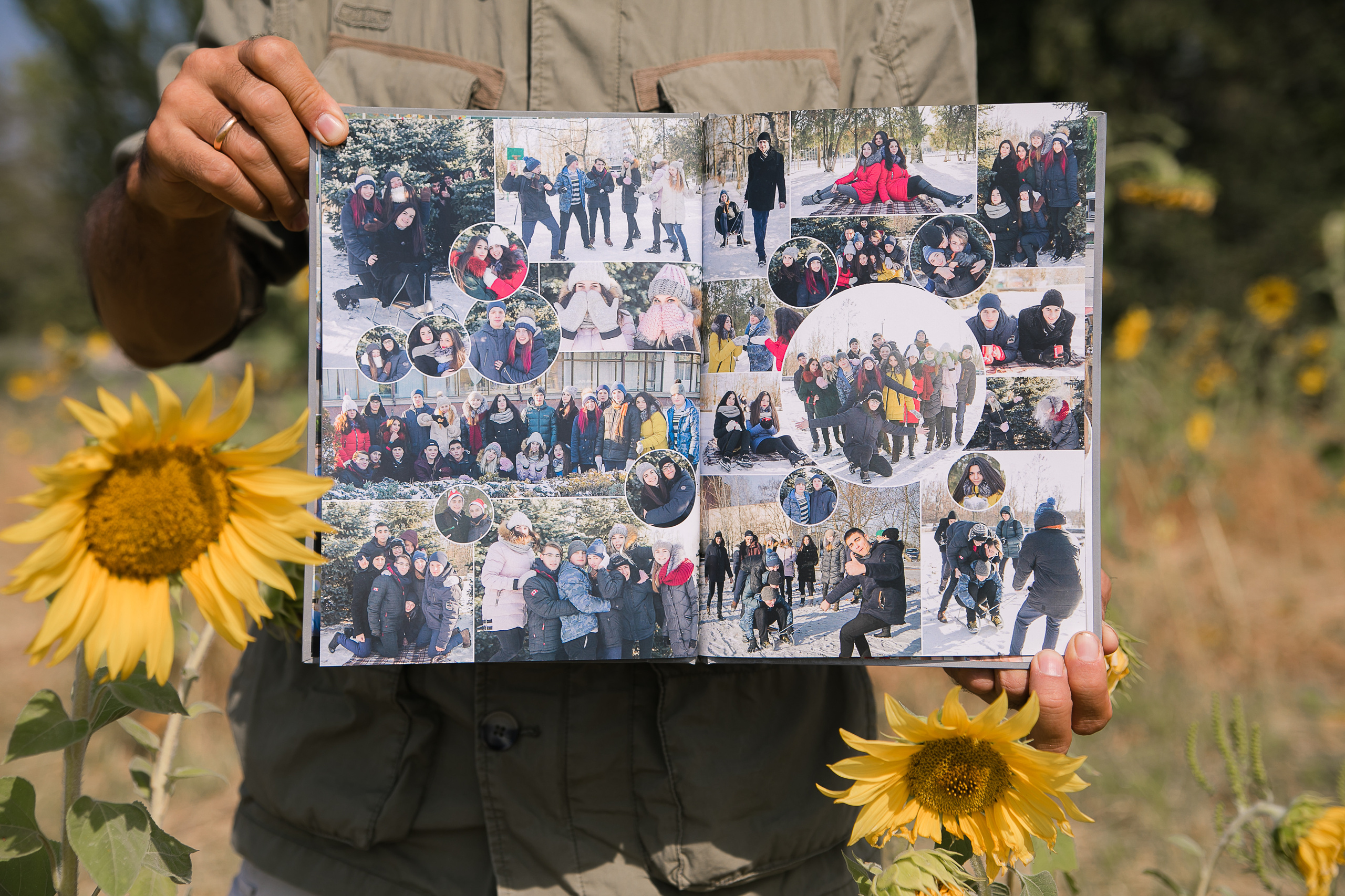 Фотокнига с журнальными листами. Школьный и детский фотограф в Николаеве Плужникова Наталья