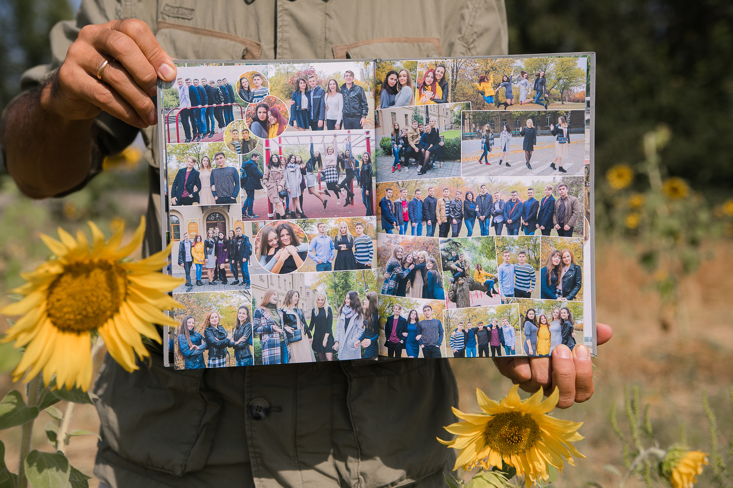 Фотокнига с журнальными листами. Школьный и детский фотограф в Николаеве Плужникова Наталья