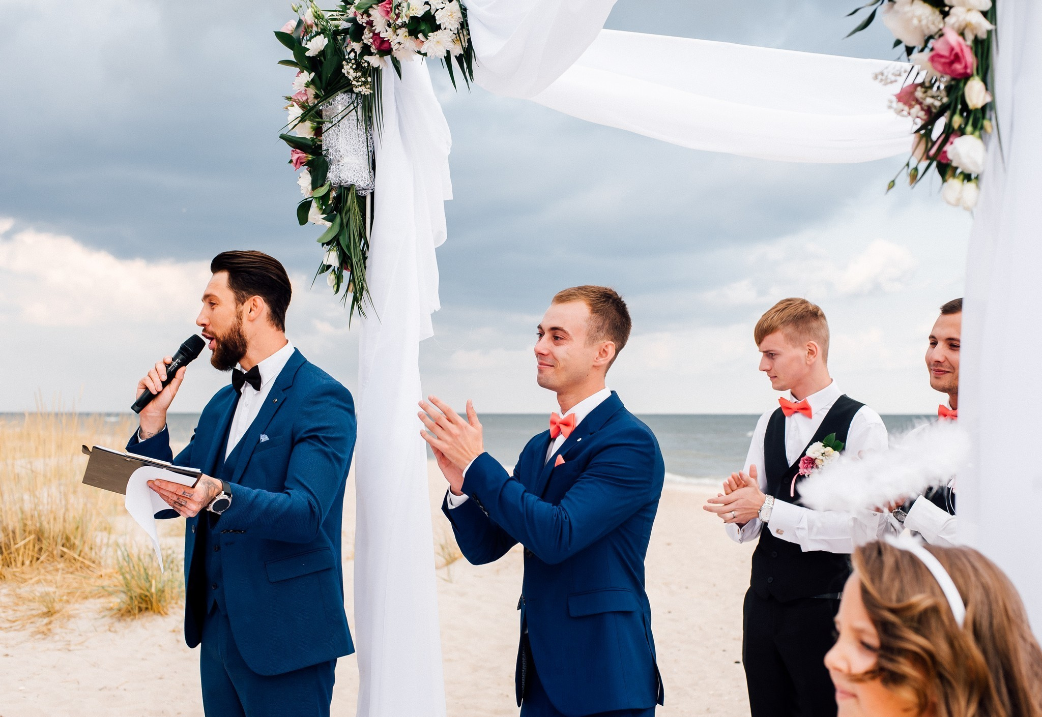 Wedding on the beach. Elegant Wedding Photography