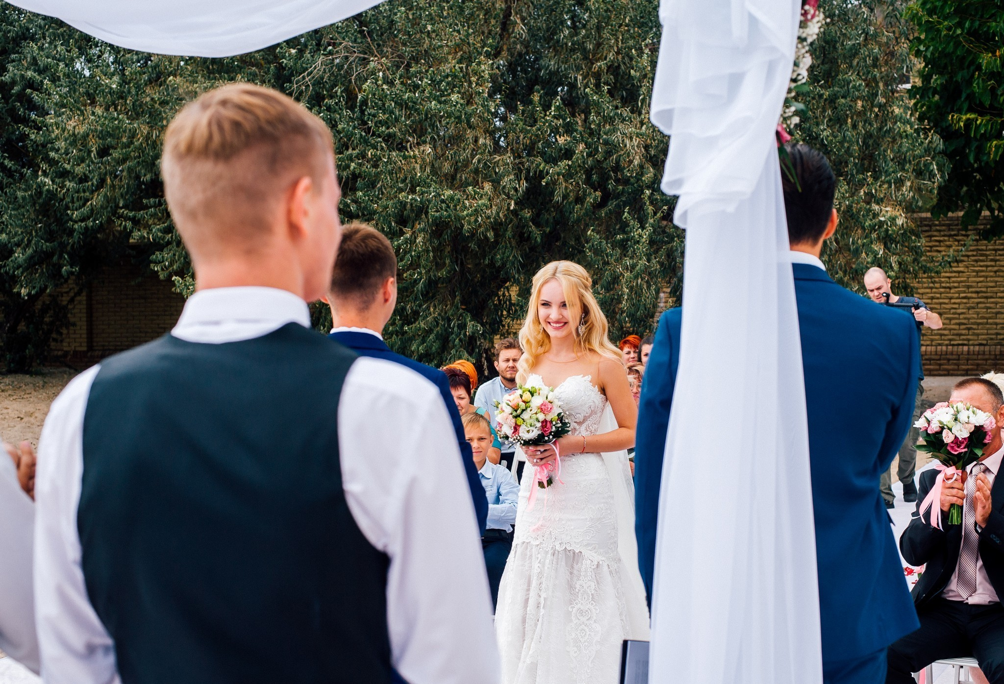 Wedding on the beach. Elegant Wedding Photography