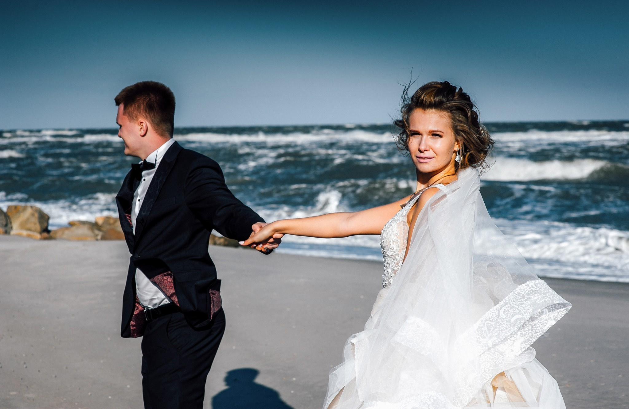 Vitaly & Valeria. Wind of love. Elegant Wedding Photography