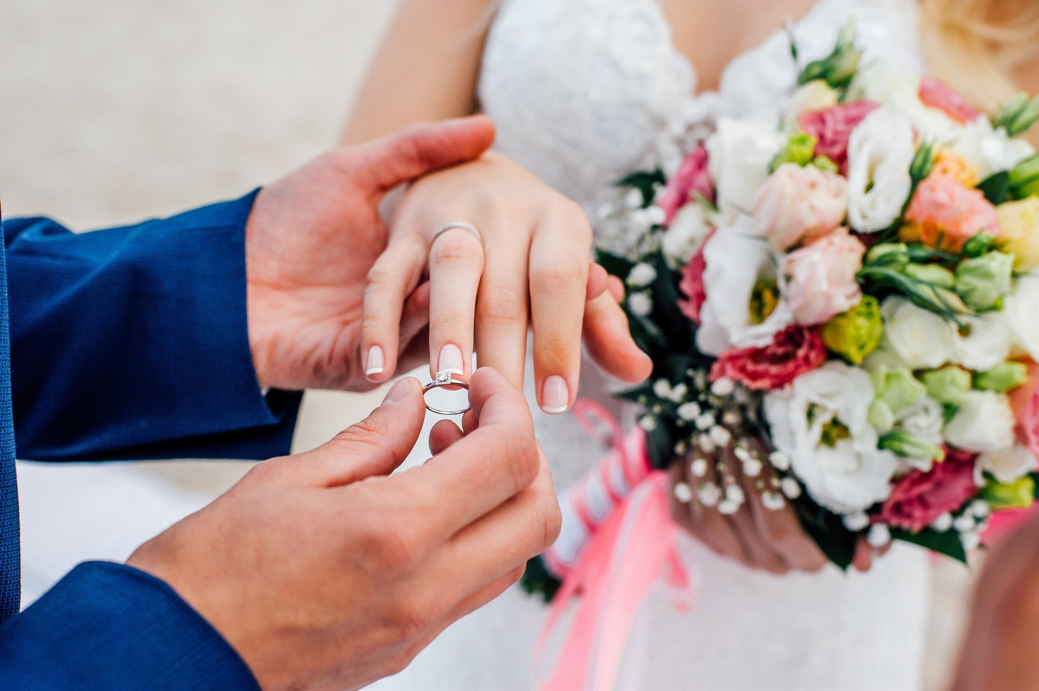 Wedding on the beach. Elegant Wedding Photography