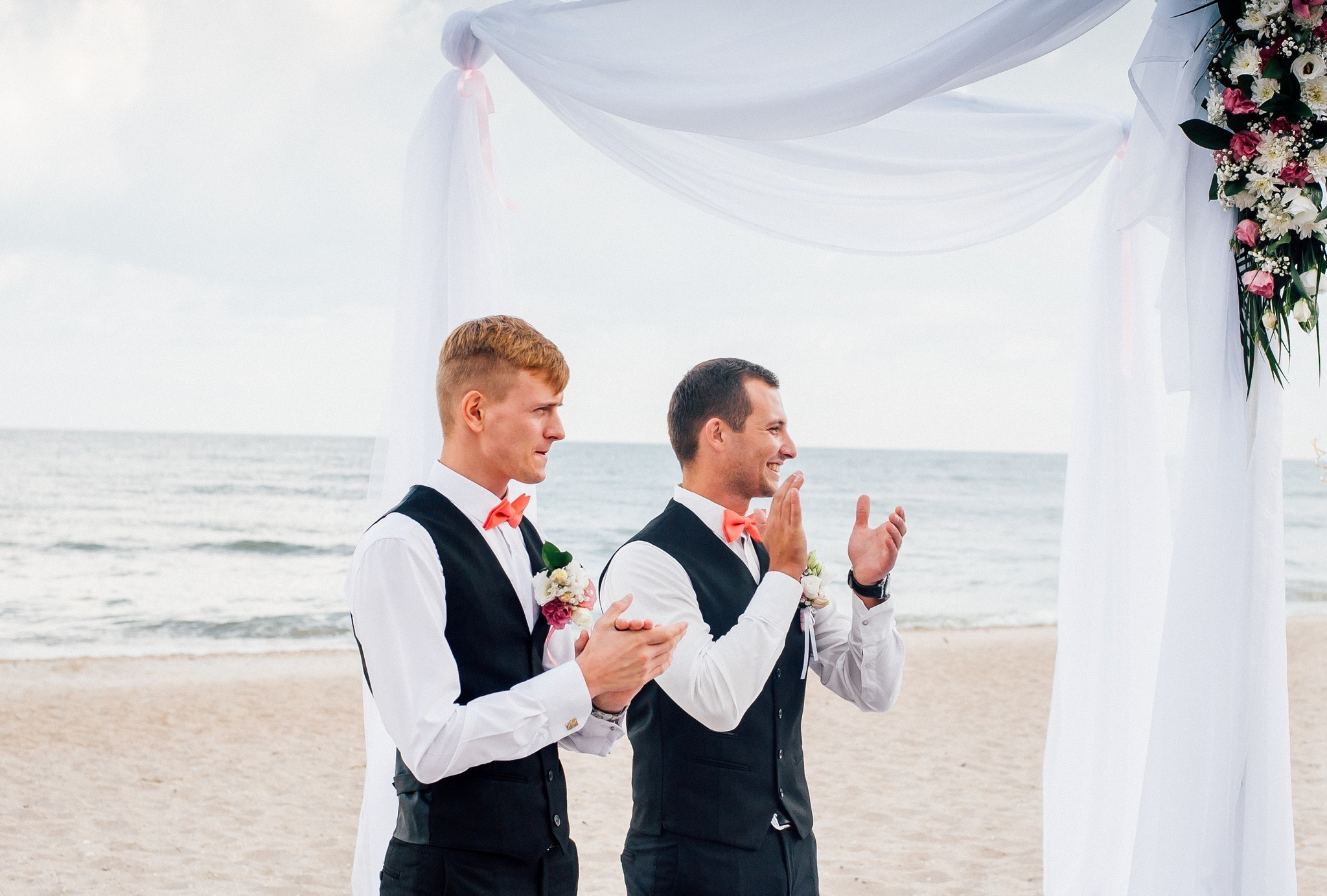 Wedding on the beach. Elegant Wedding Photography