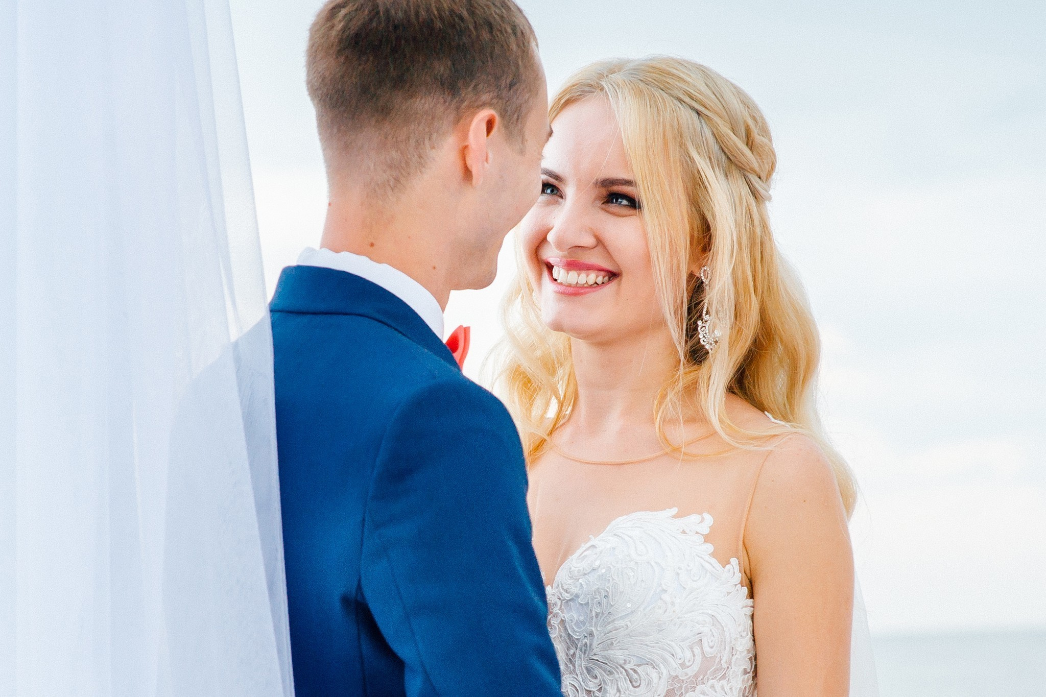 Wedding on the beach. Elegant Wedding Photography