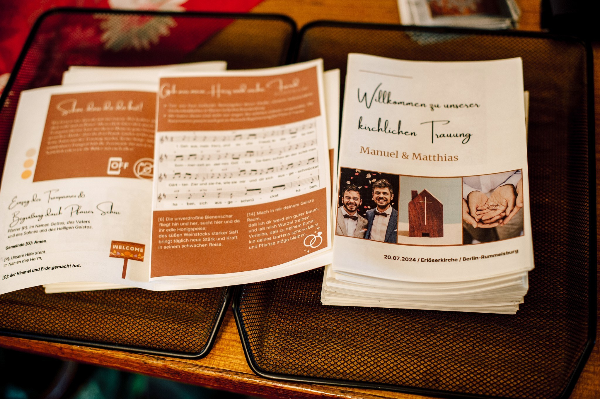 Manuel&Matthias. Berlin. Elegant Wedding Photography