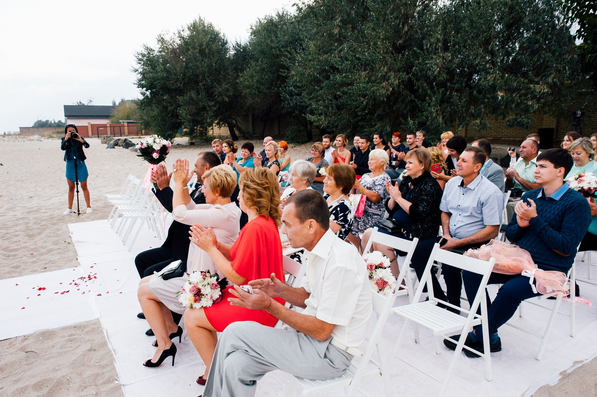 Wedding on the beach. Elegant Wedding Photography