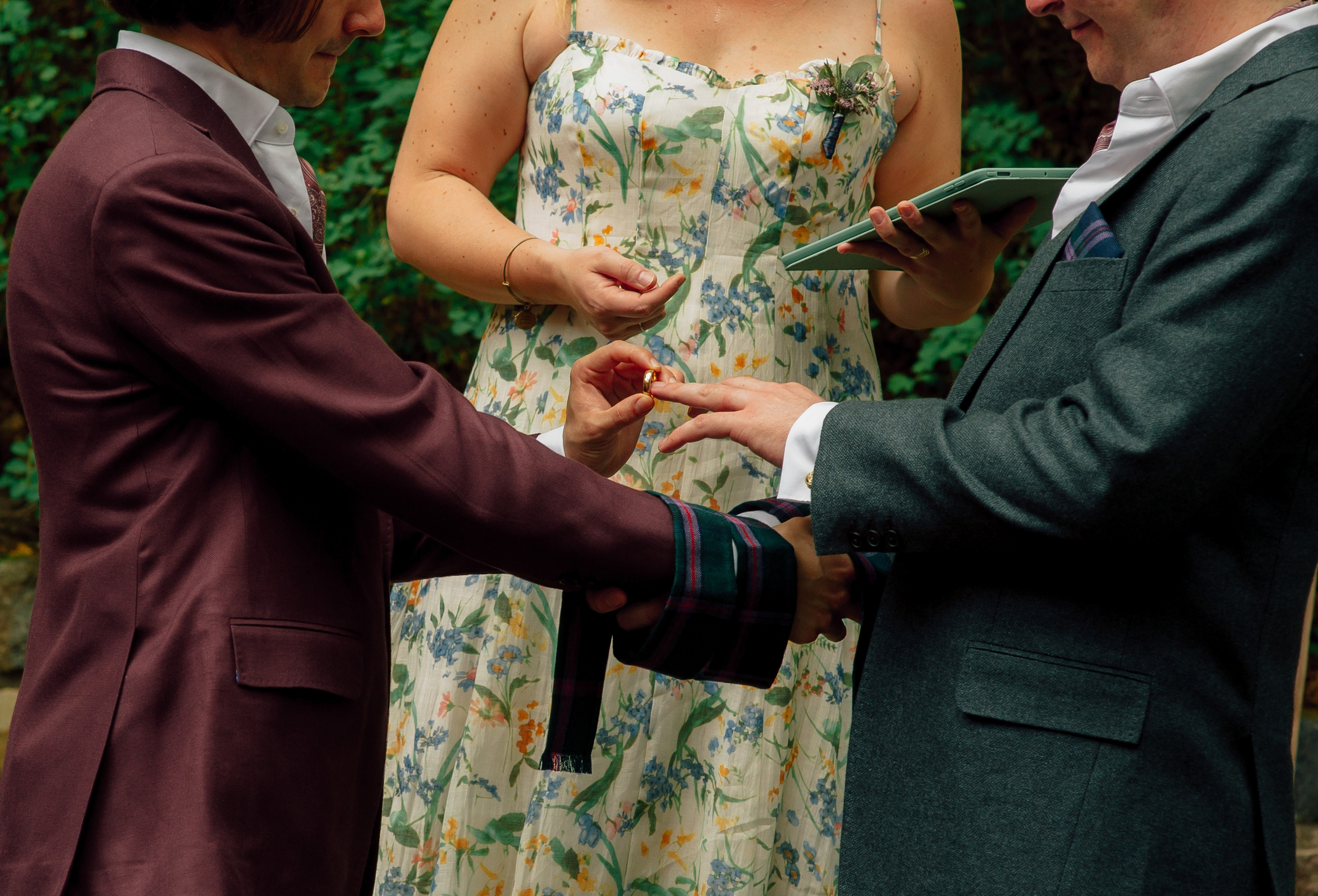 A Celtic wedding. Elegant Wedding Photography