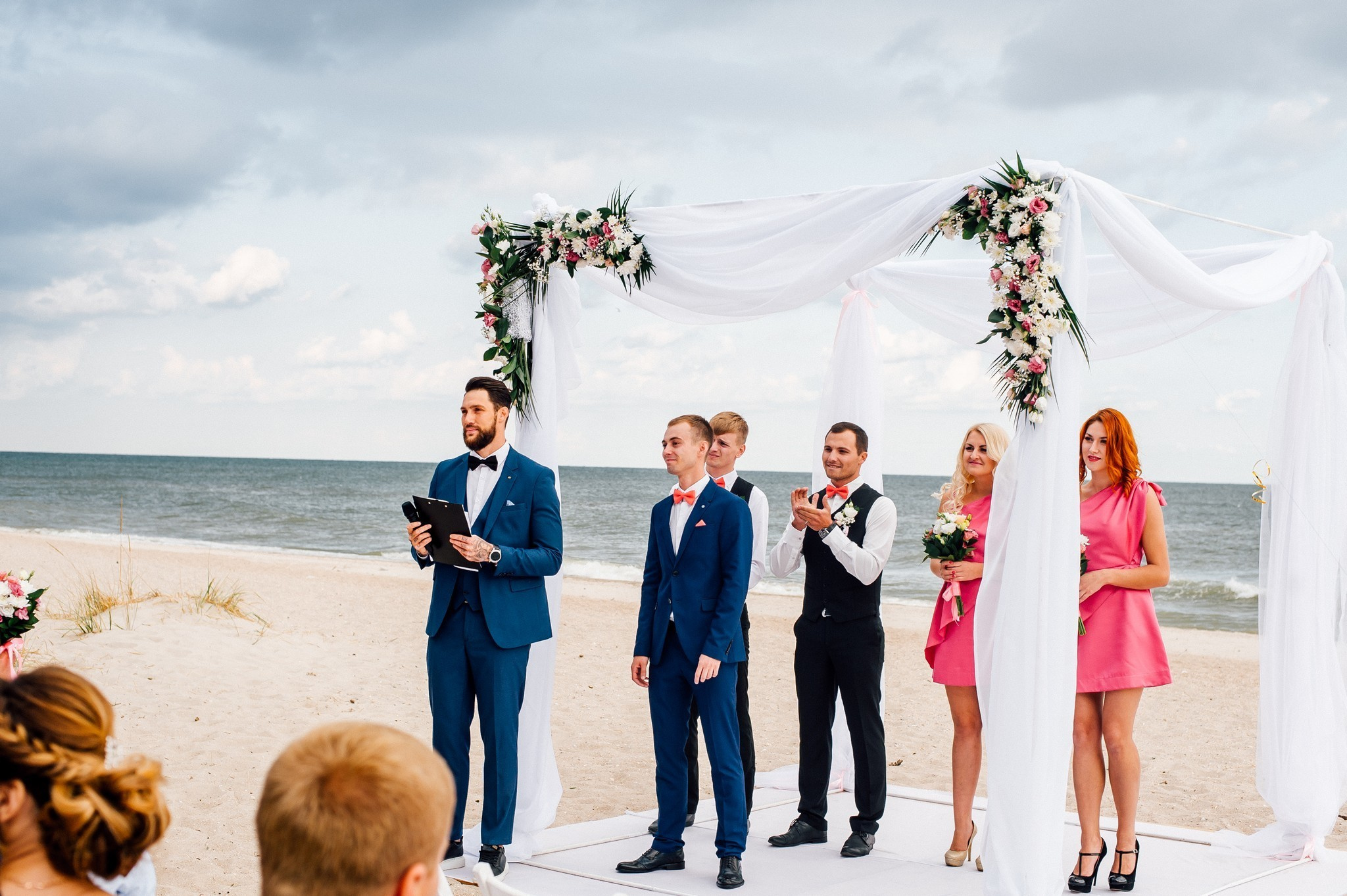 Wedding on the beach. Elegant Wedding Photography