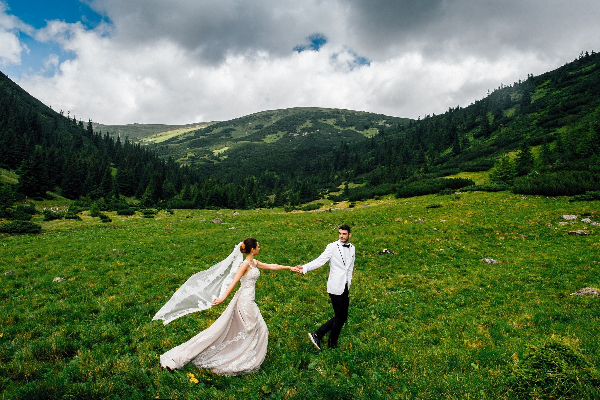 Wedding journey. Elegant Wedding Photography