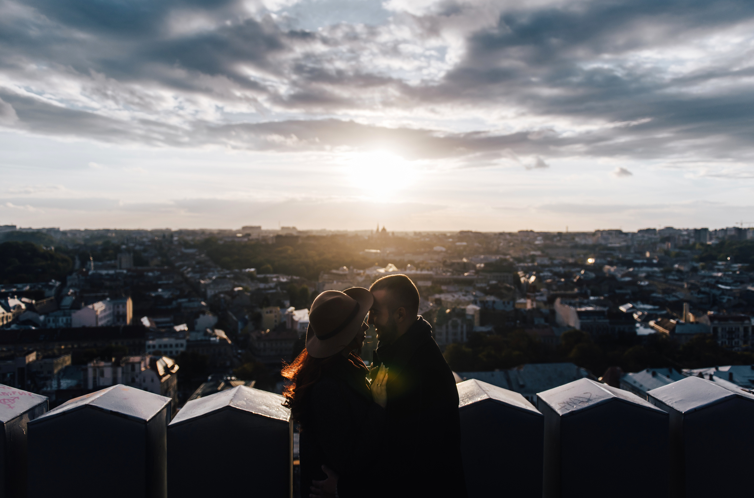 Лавстори красивой пары во Львове. Фотограф Дмитро Чернявський