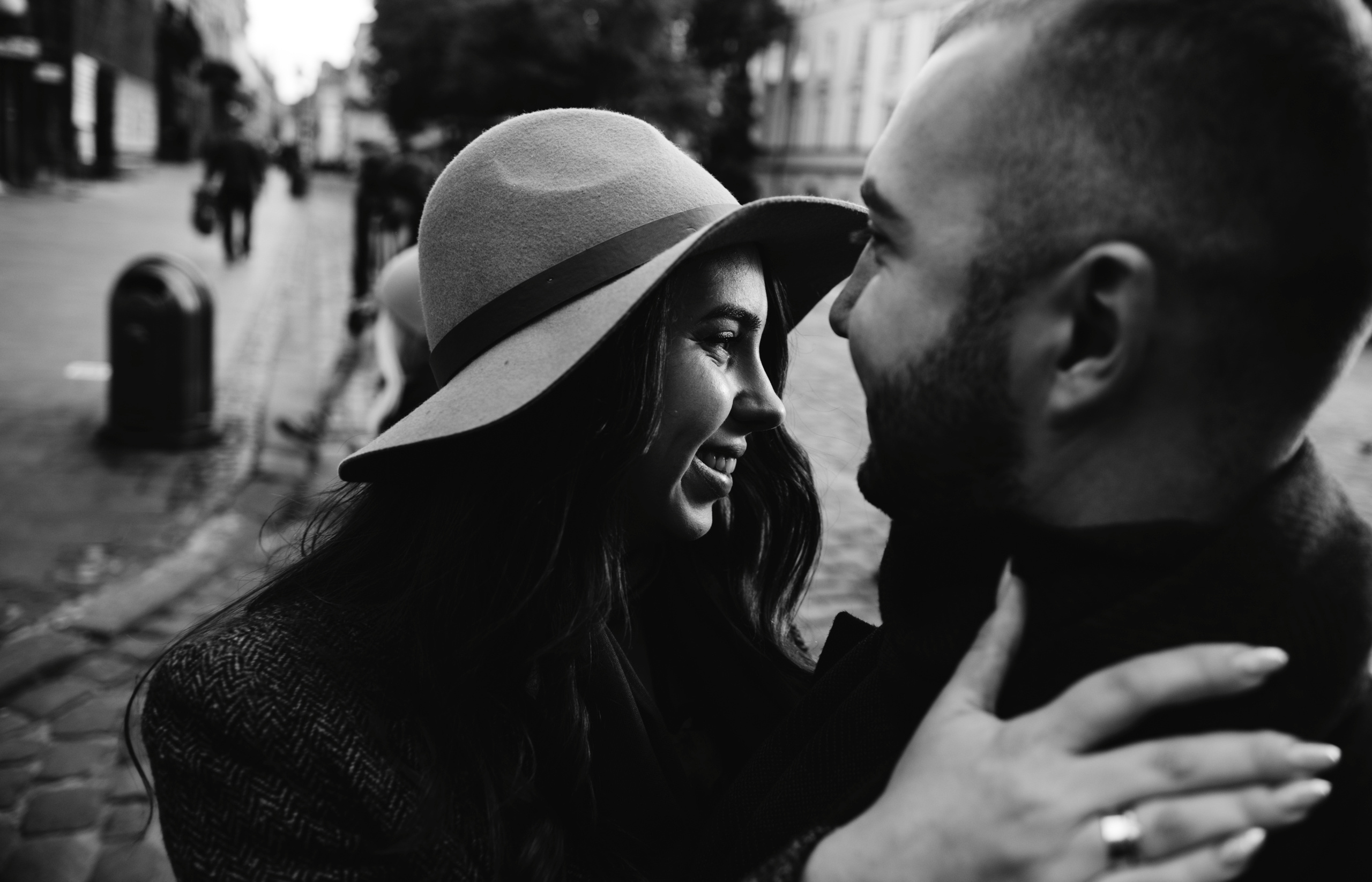 Лавстори красивой пары во Львове. Фотограф Дмитро Чернявський