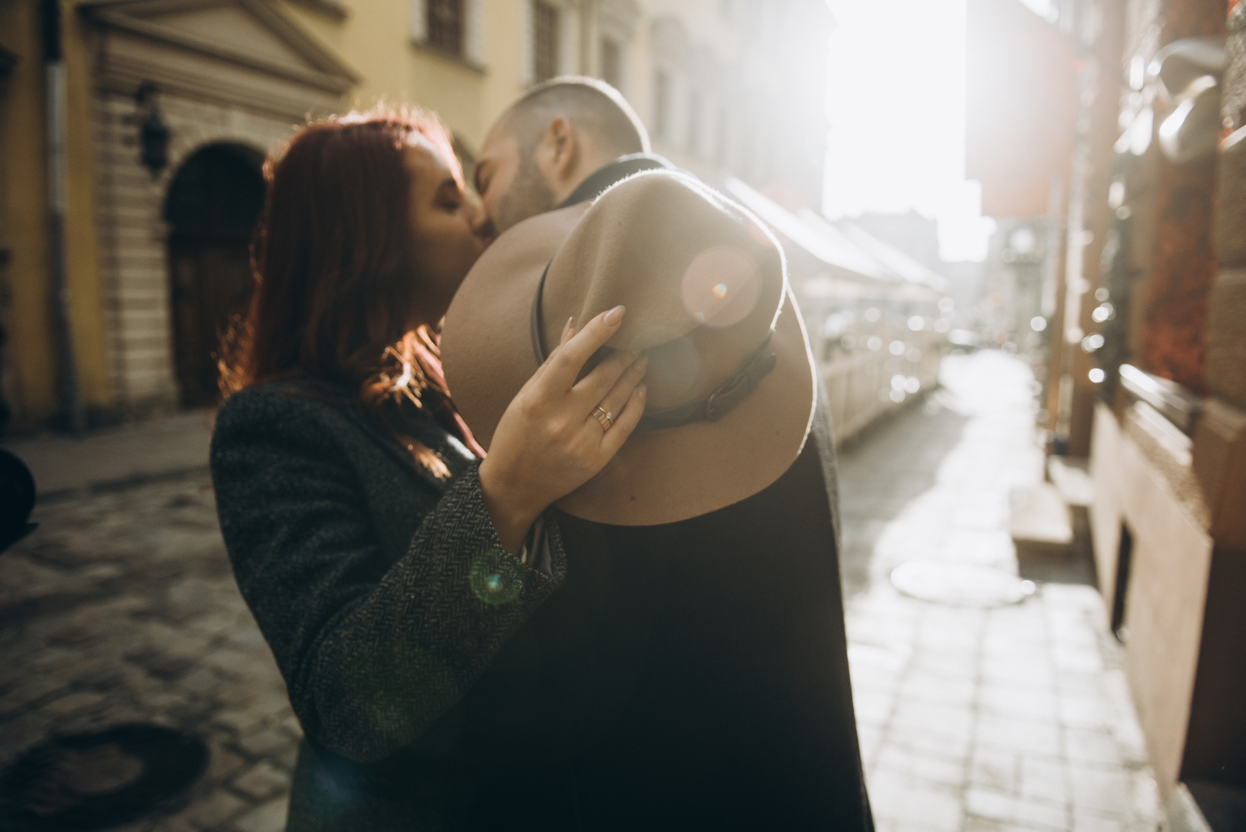 Лавстори красивой пары во Львове. Фотограф Дмитро Чернявський