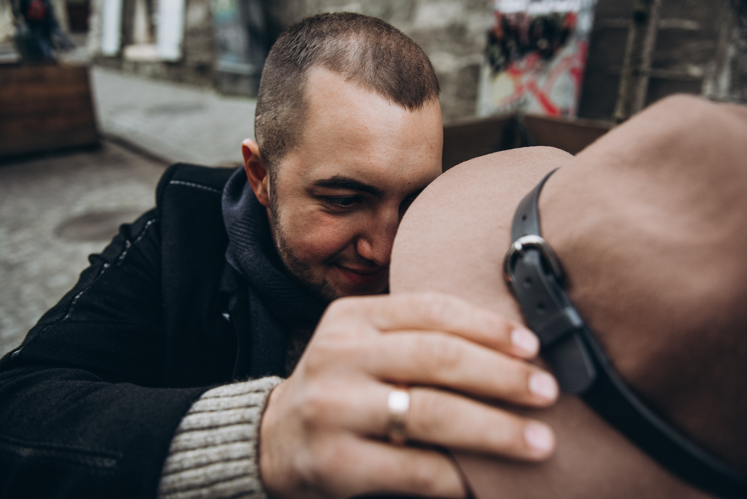 Лавстори красивой пары во Львове. Фотограф Дмитро Чернявський