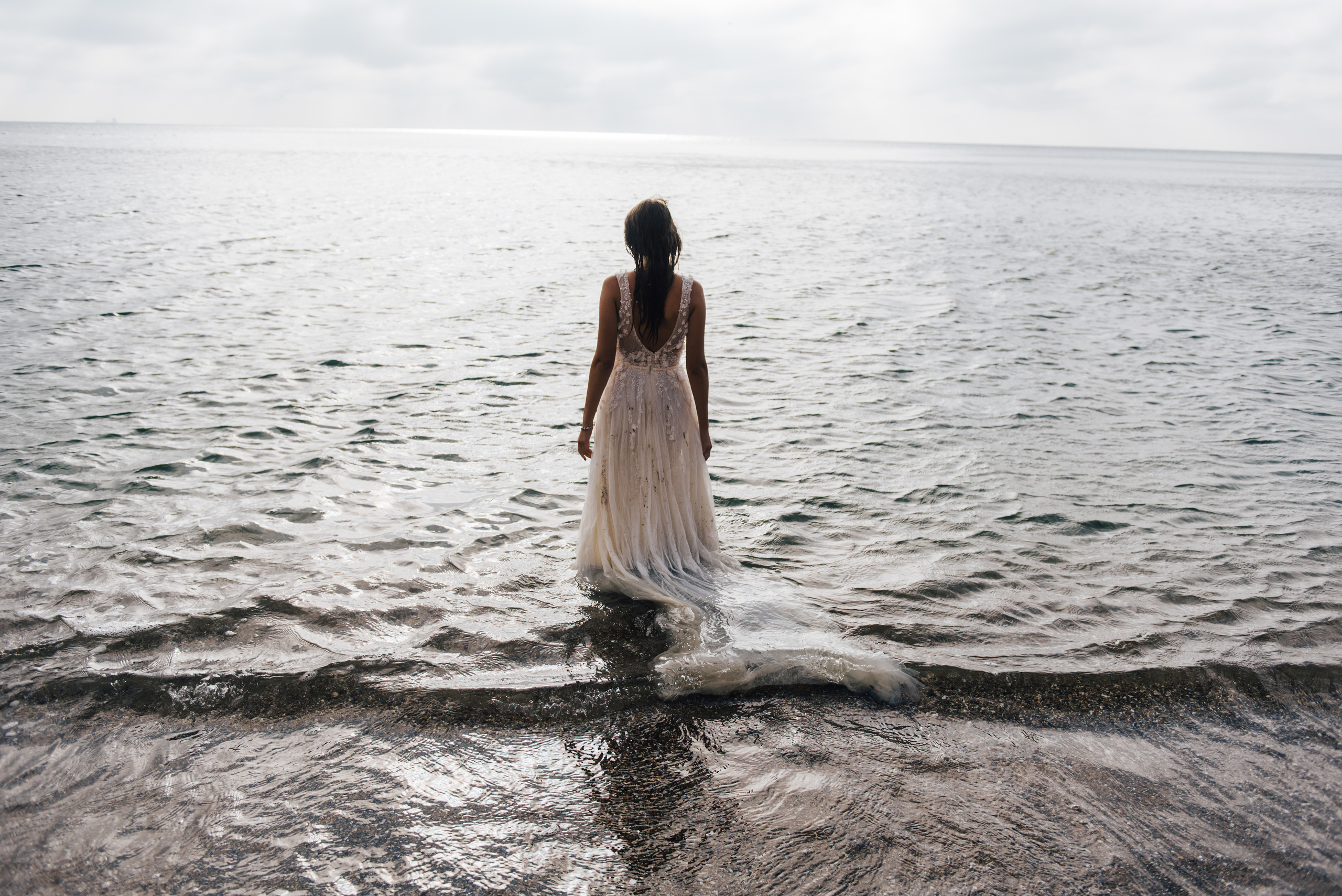 Фотосессия на пляже моря. Фотограф Дмитро Чернявський