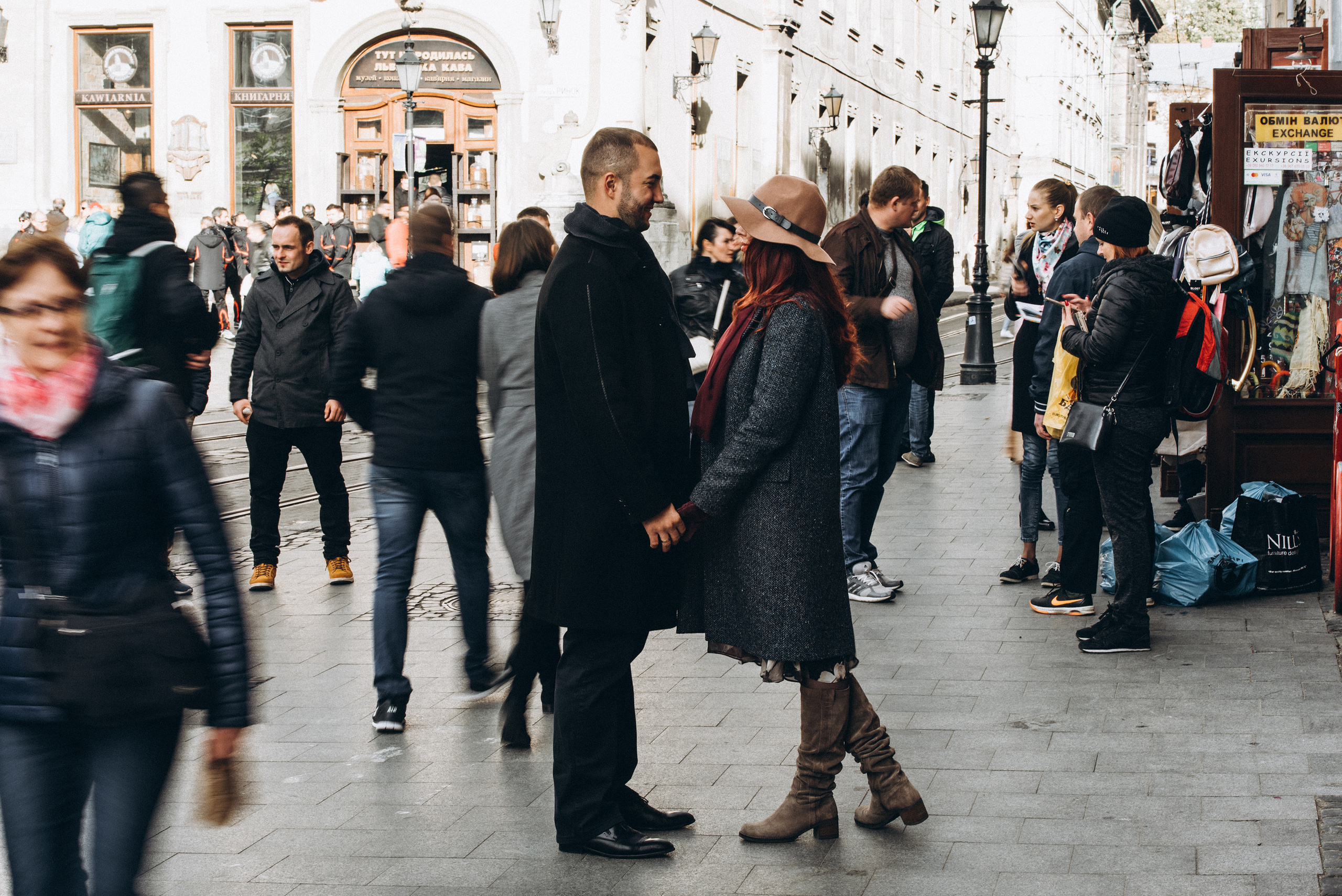Лавстори красивой пары во Львове. Фотограф Дмитро Чернявський