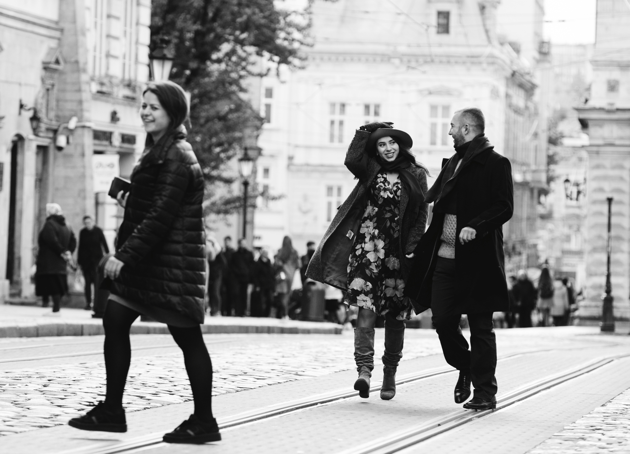 Лавстори красивой пары во Львове. Фотограф Дмитро Чернявський