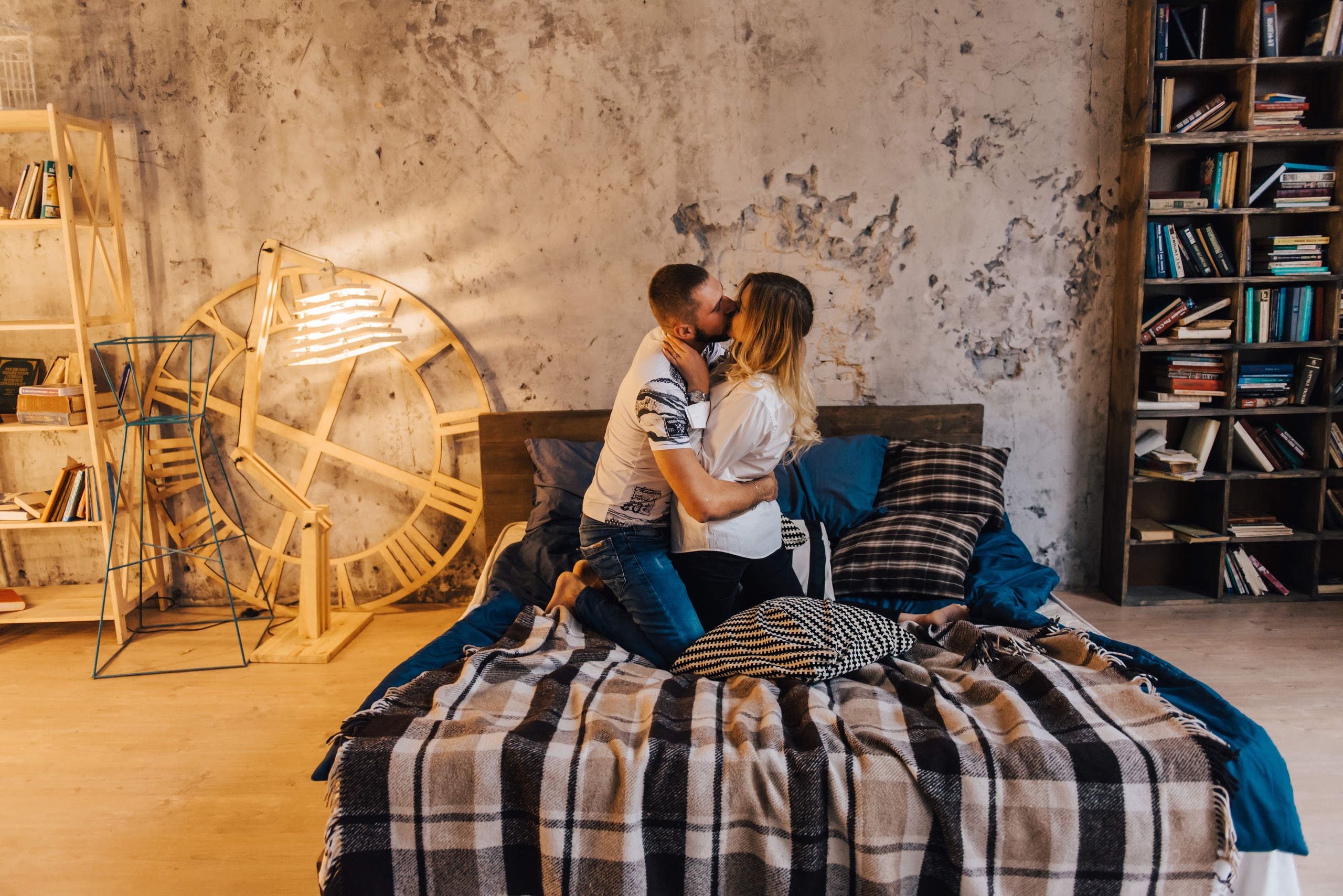 Фотосессия красивой пары в оранжерее. Фотограф Дмитро Чернявський