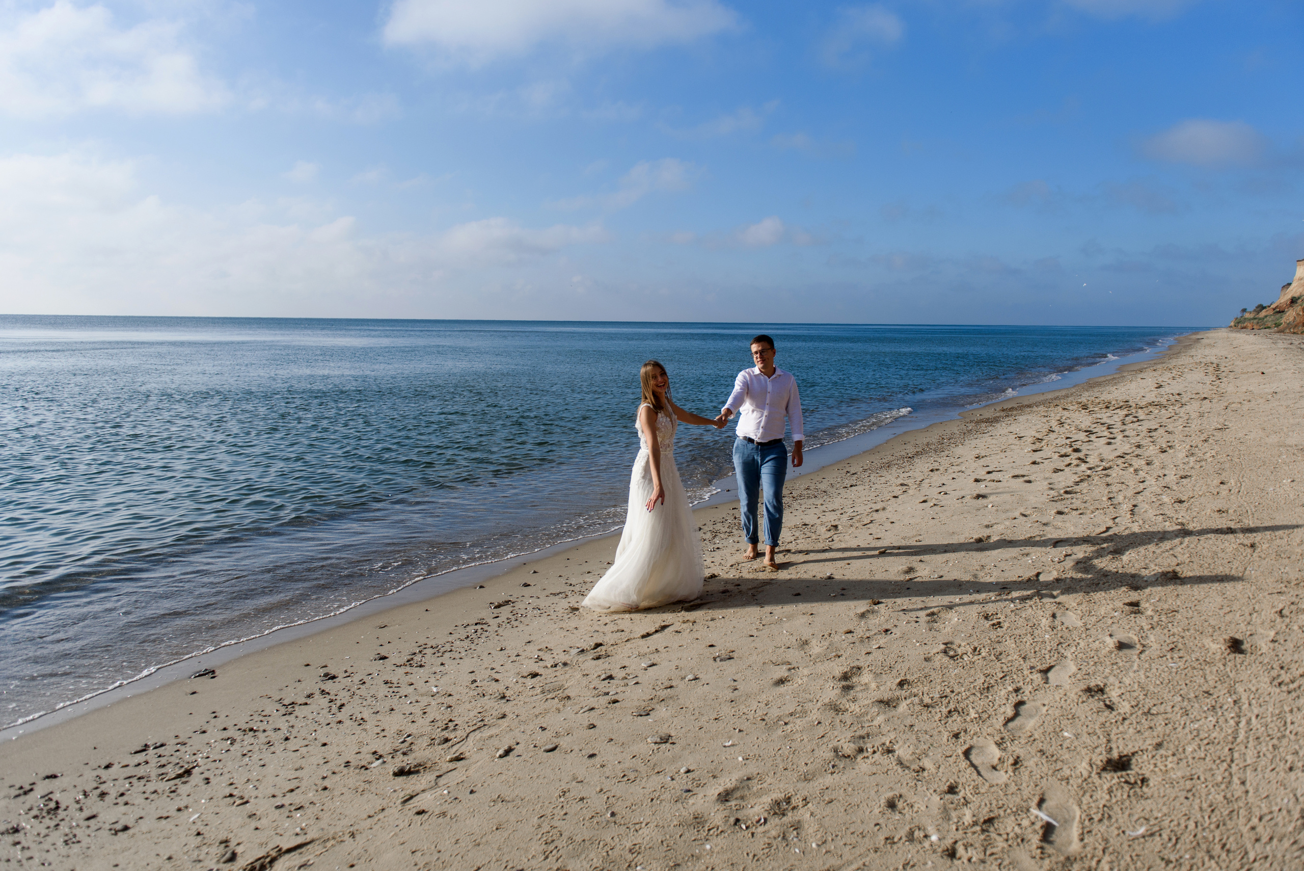 Фотосессия на пляже моря. Фотограф Дмитро Чернявський